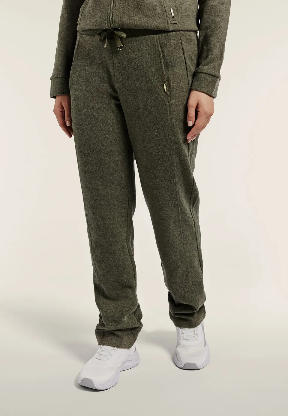 freddy-pantalon-femme-effet-tricot-coutures-lat-rales image 1
