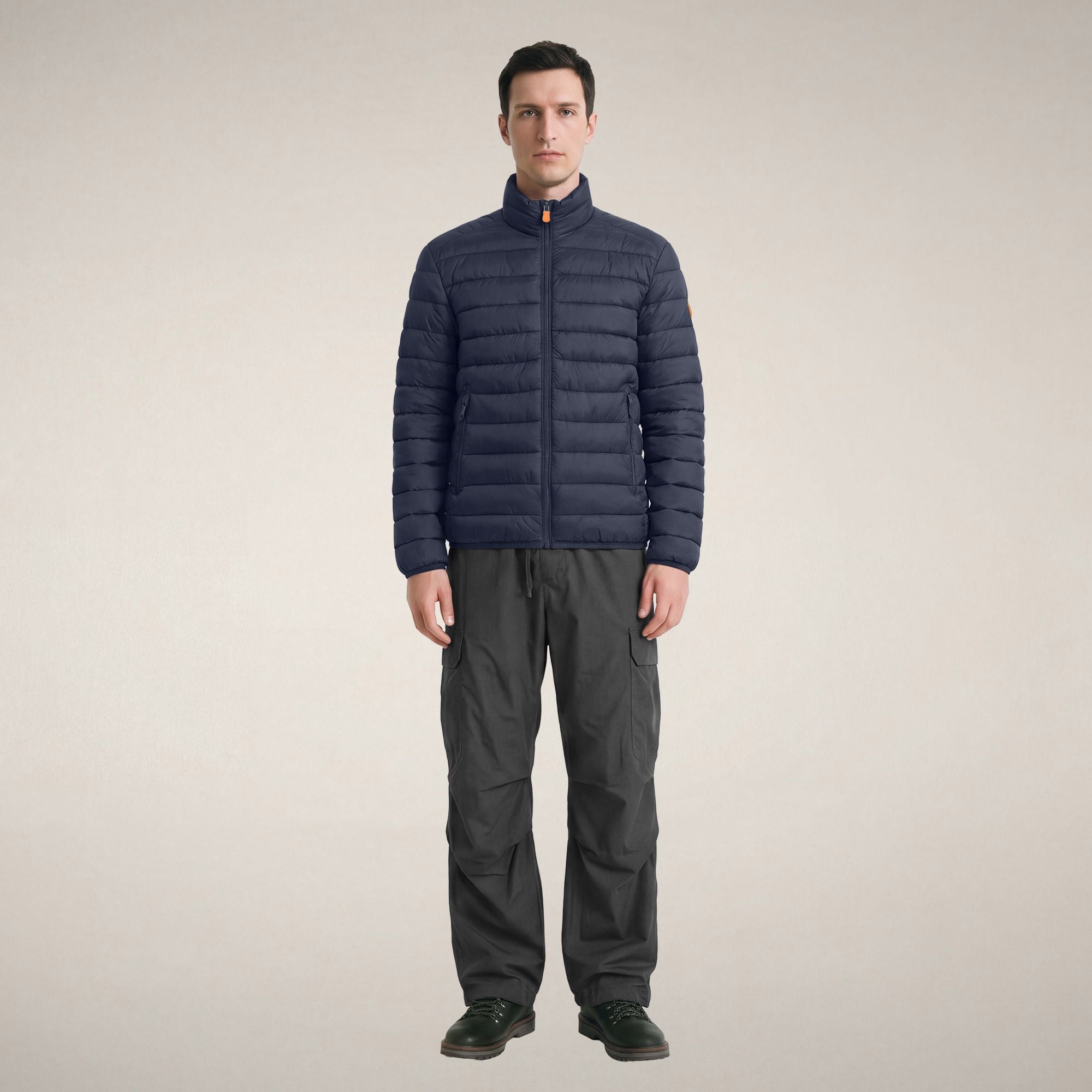 save-the-duck-doudoune-homme-laurent-bleu-noir image 1