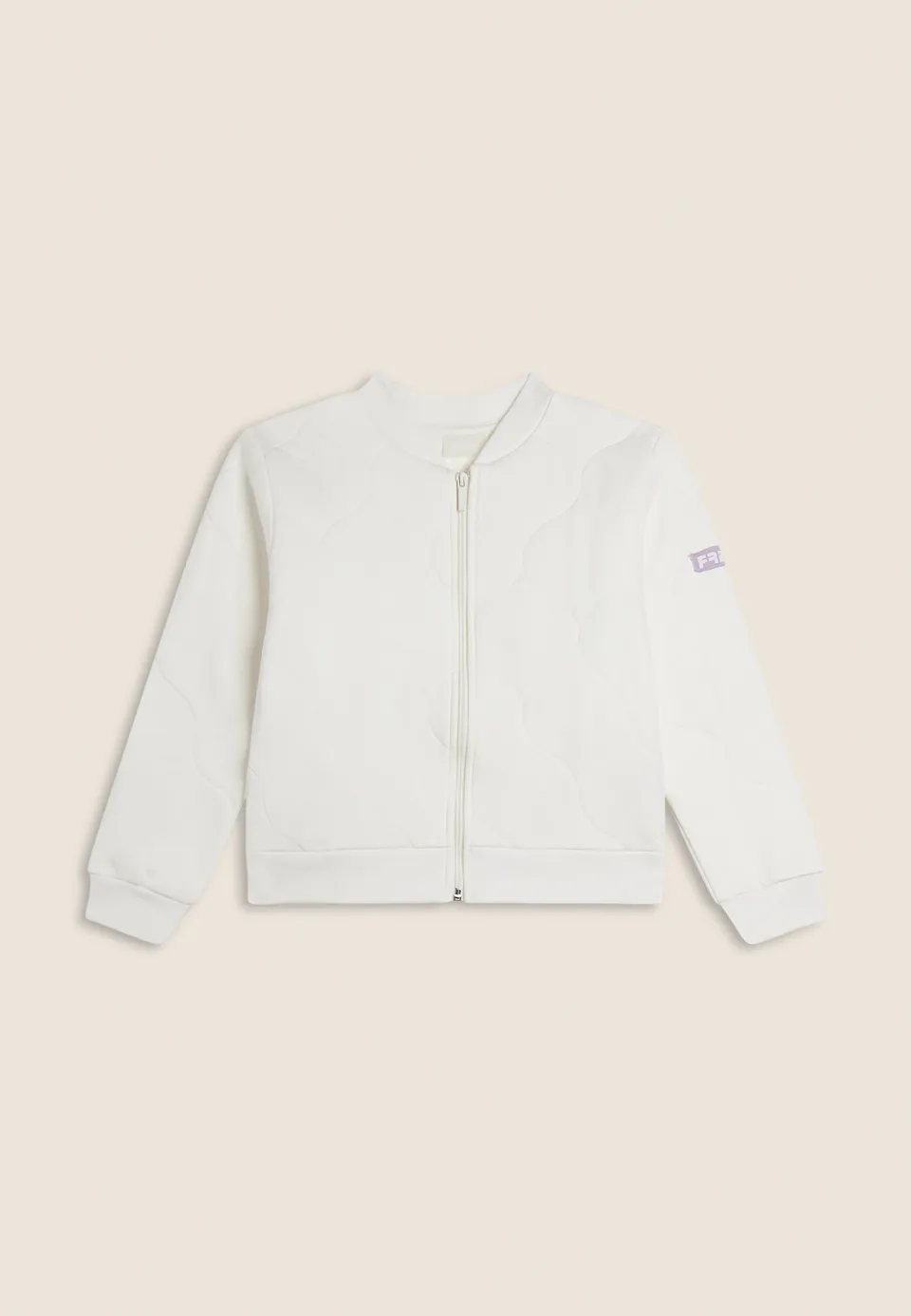 freddy-sweat-fille-zipp-col-bomber-texturis image 1