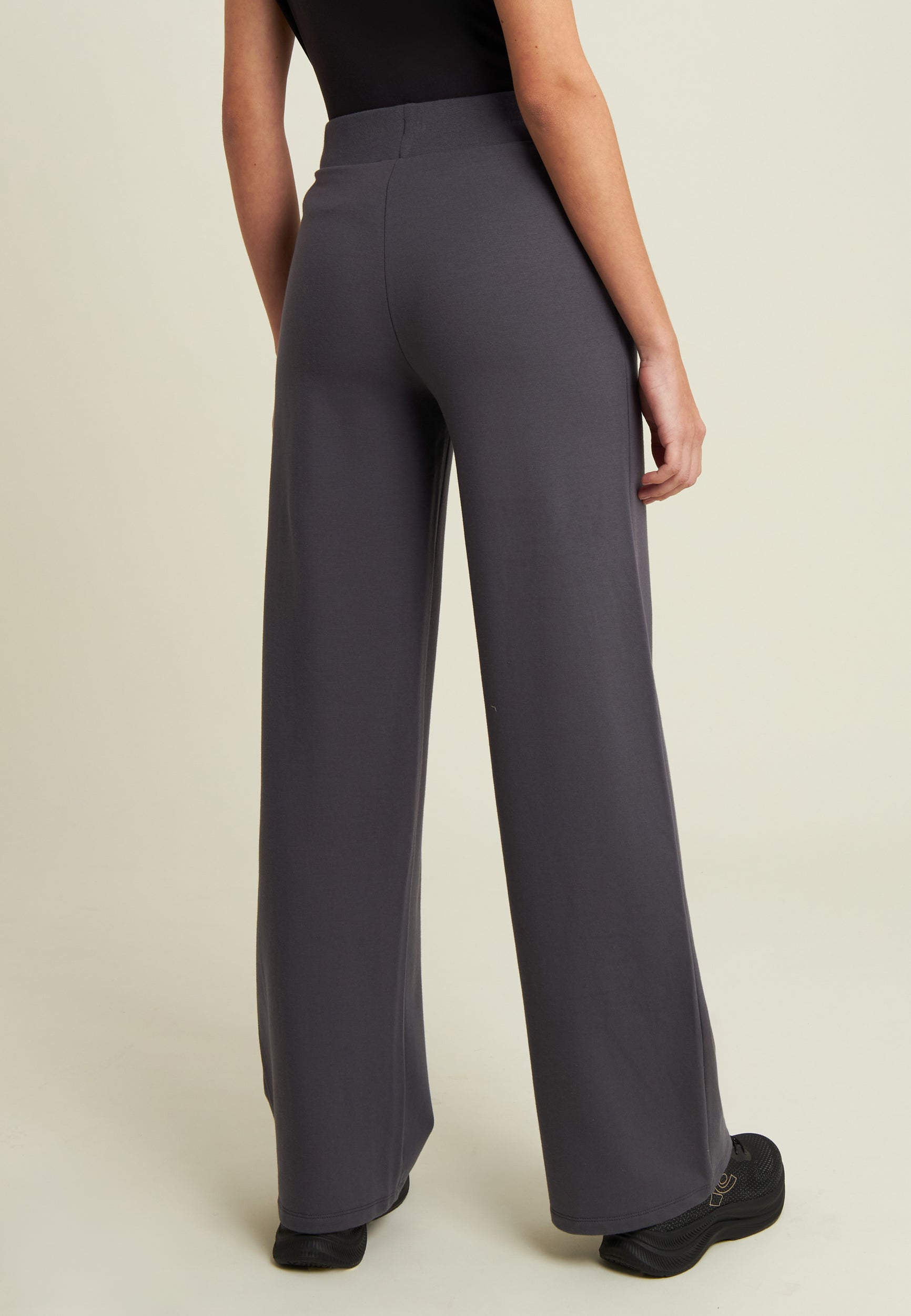 freddy-pantalon-wide-leg-femme-en-molleton-de-modal-micro-tresses image 3