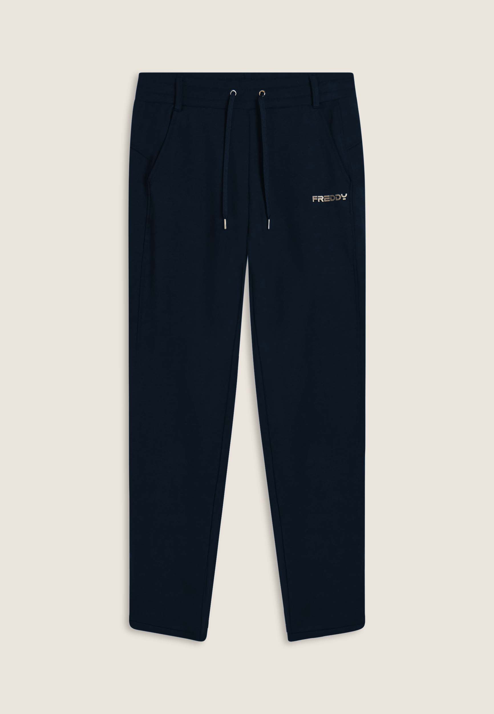 freddy-pantalon-femme-slim-molleton-fentes-lat-rales image 8