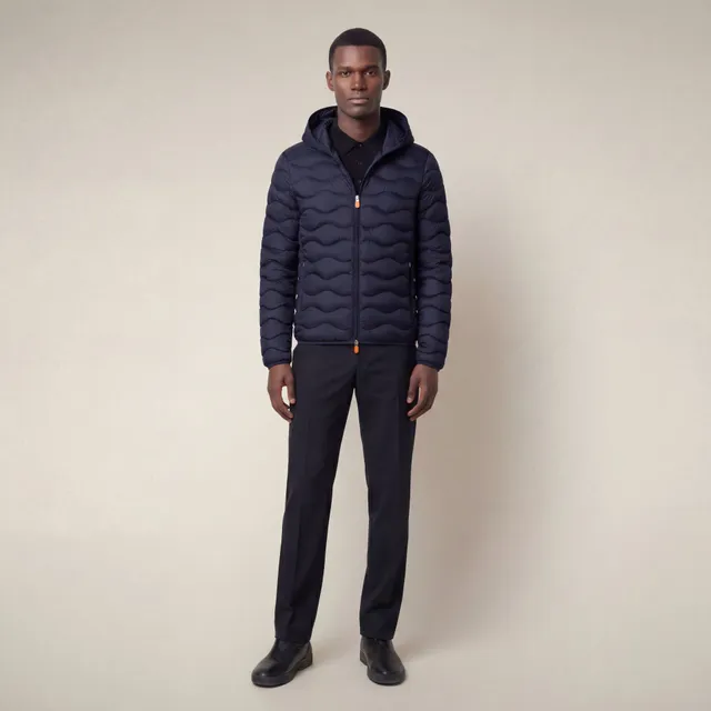 save-the-duck-reef-piumino-homme-capuche-bleu-navy image 1