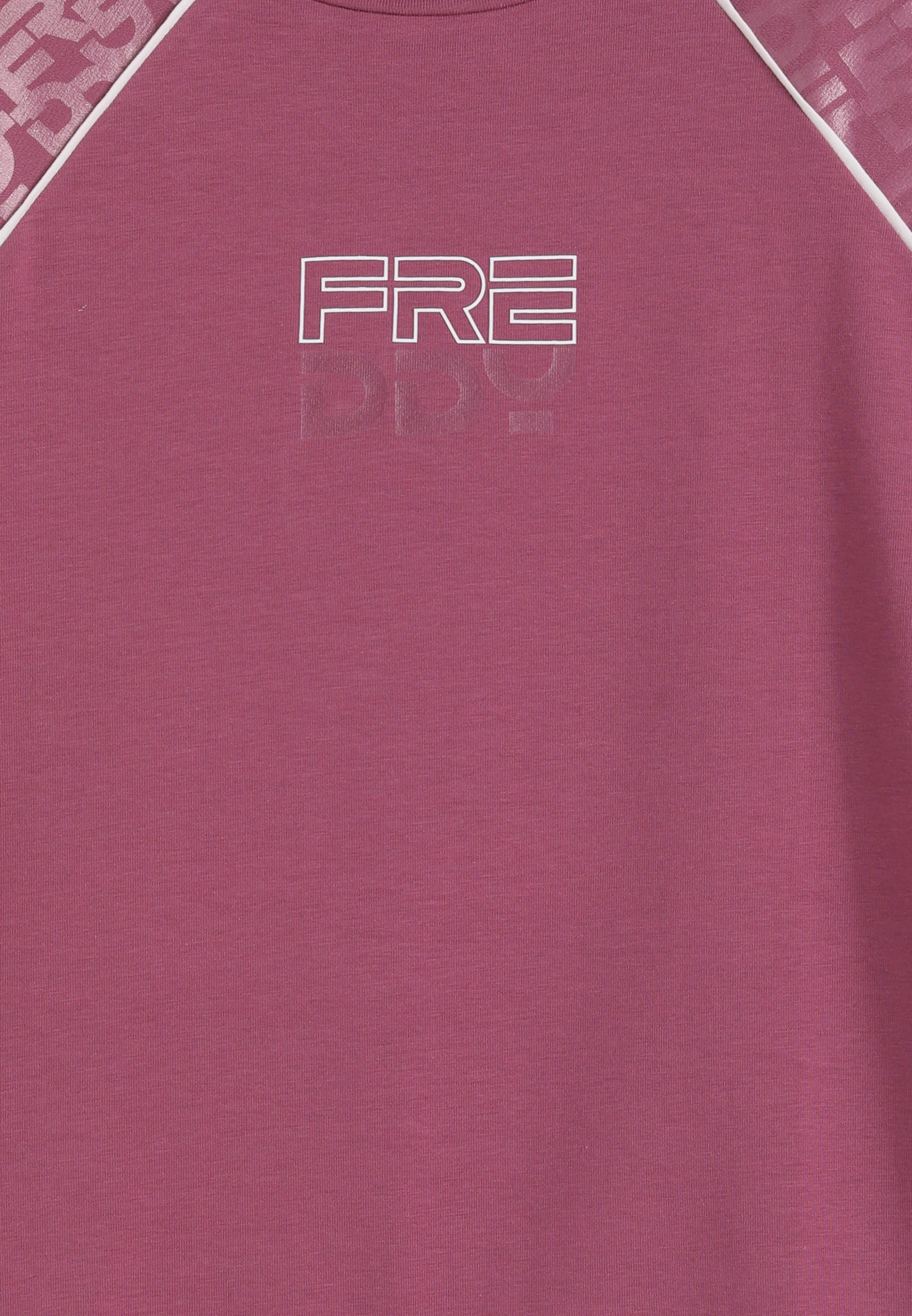 freddy-t-shirt-fille-manches-raglan-logo-brillant image 6