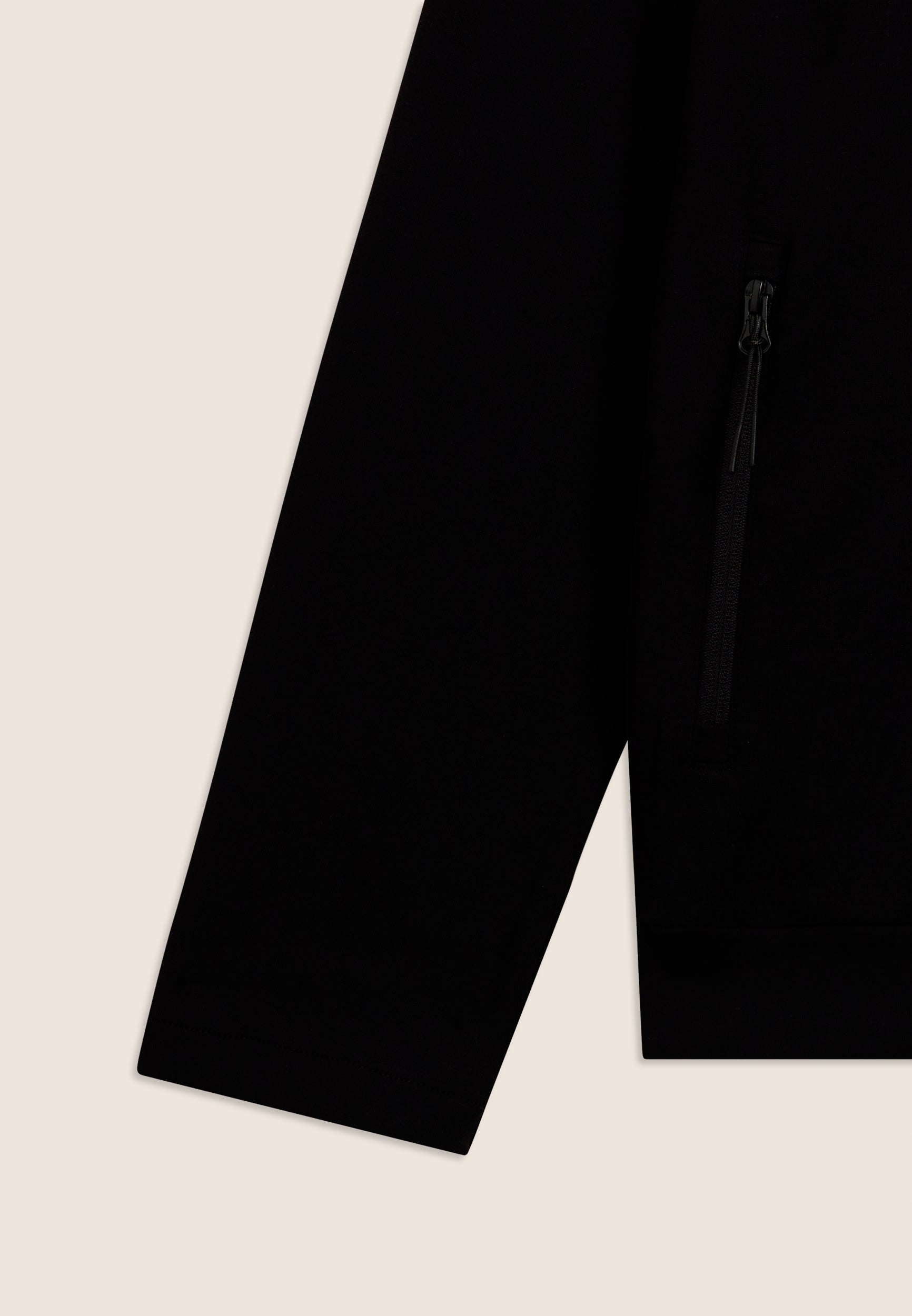 freddy-sweat-homme-demi-zip-capuche-regular-coton-stretch image 3