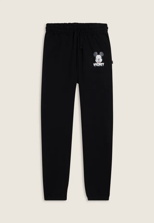 freddy-jogger-noir-regular-fit-mickey-mouse-french-terry image 1