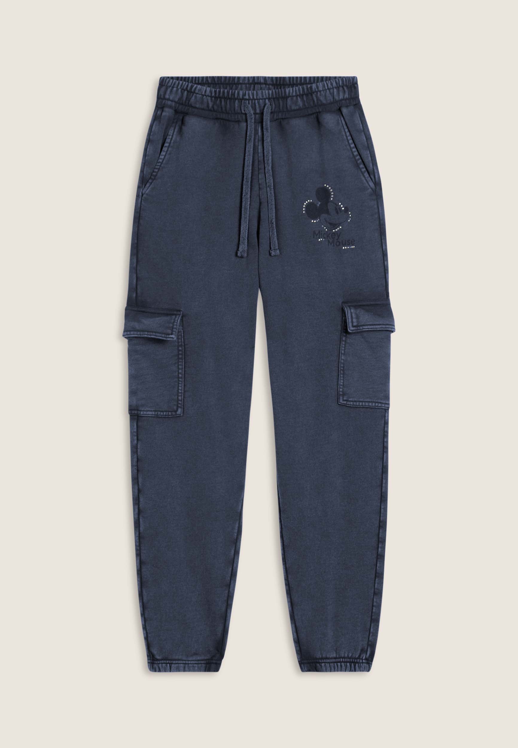 freddy-pantalon-cargo-french-terry-disney-mickey image 8