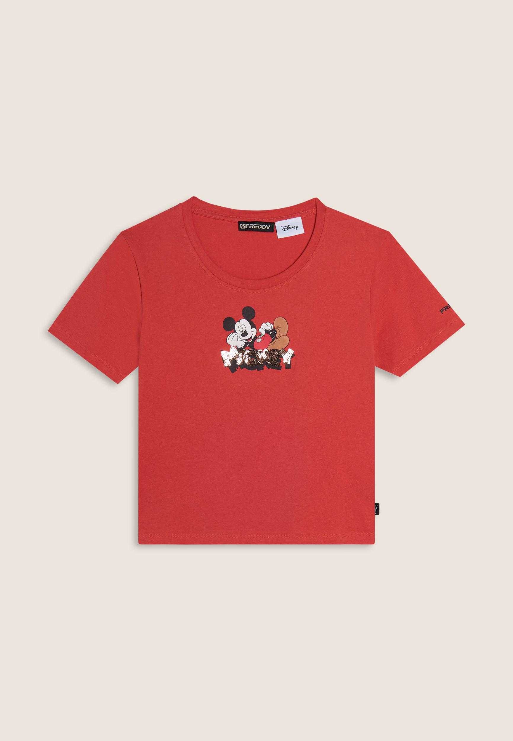 freddy-t-shirt-cropped-slim-mickey-mouse-jersey image 6