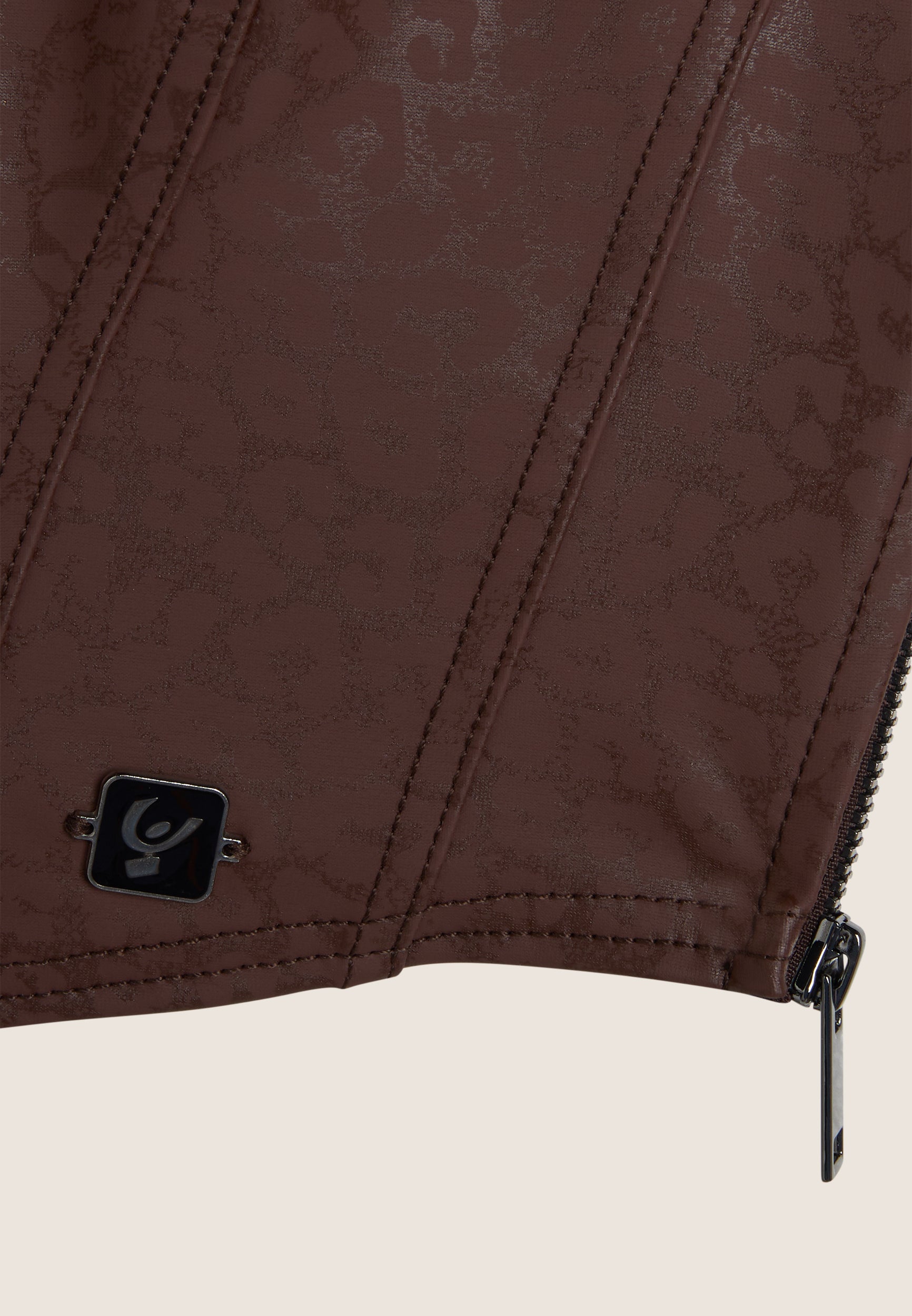 freddy-top-bustier-similpelle-l-opard-court-slim image 8