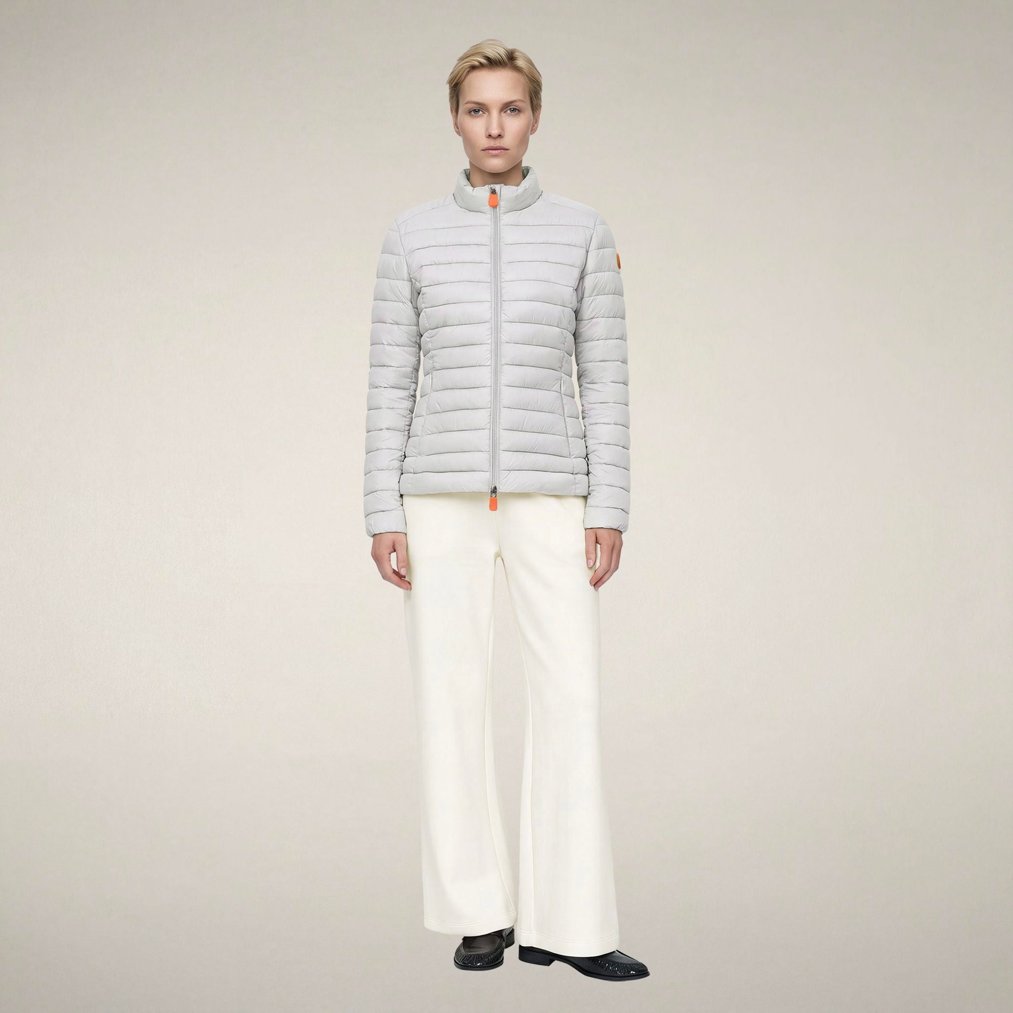 save-the-duck-carly-doudoune-femme-gris image 1