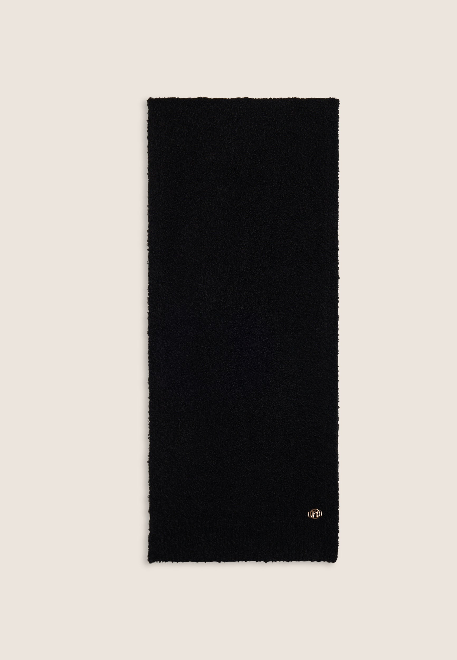 freddy-sciarpa-boucl-effet-laine-logo-fy-dor-175-cm image 1