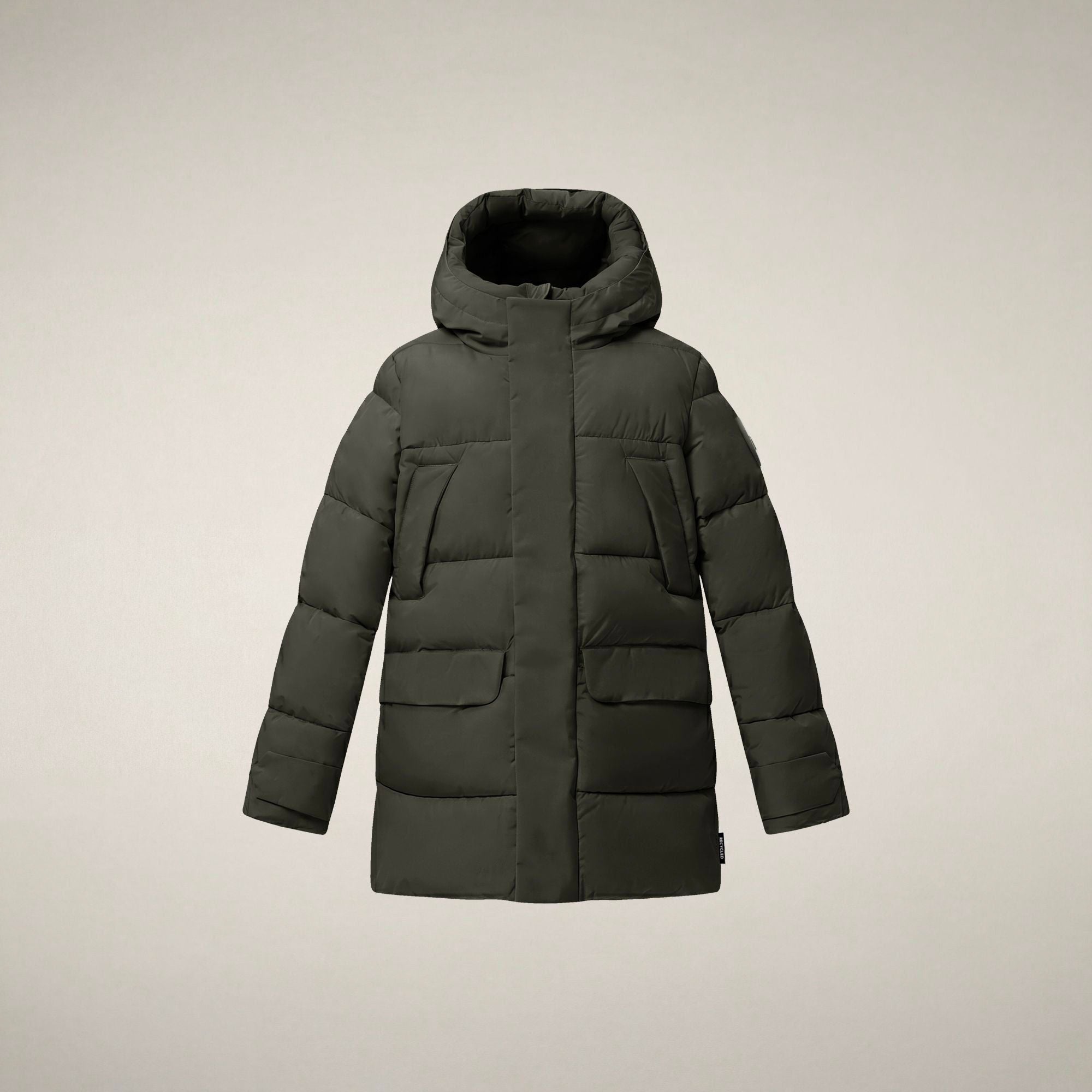save-the-duck-walter-parka-gar-on-vert-terre image 1
