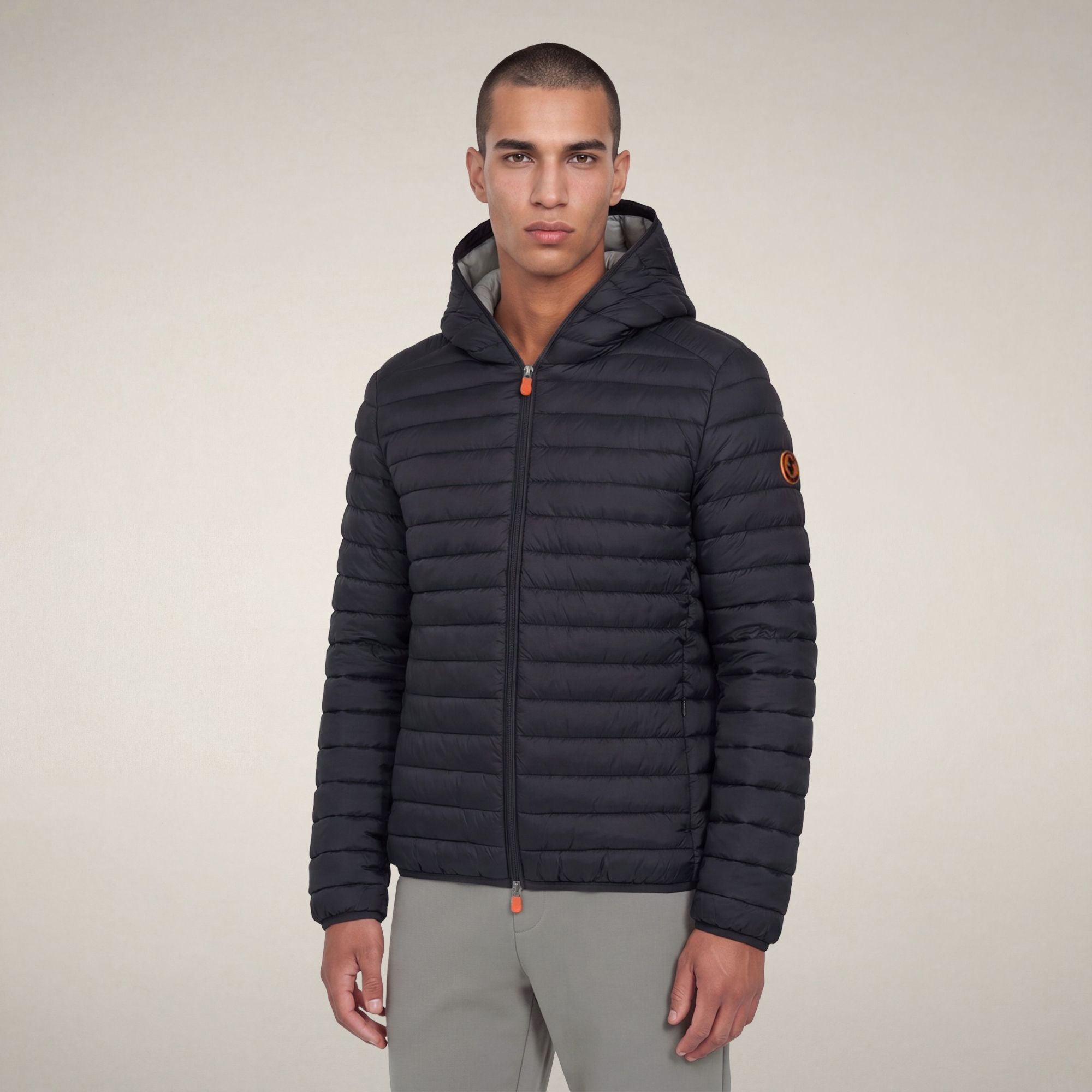 save-the-duck-donald-piumino-homme-gris-noir image 5
