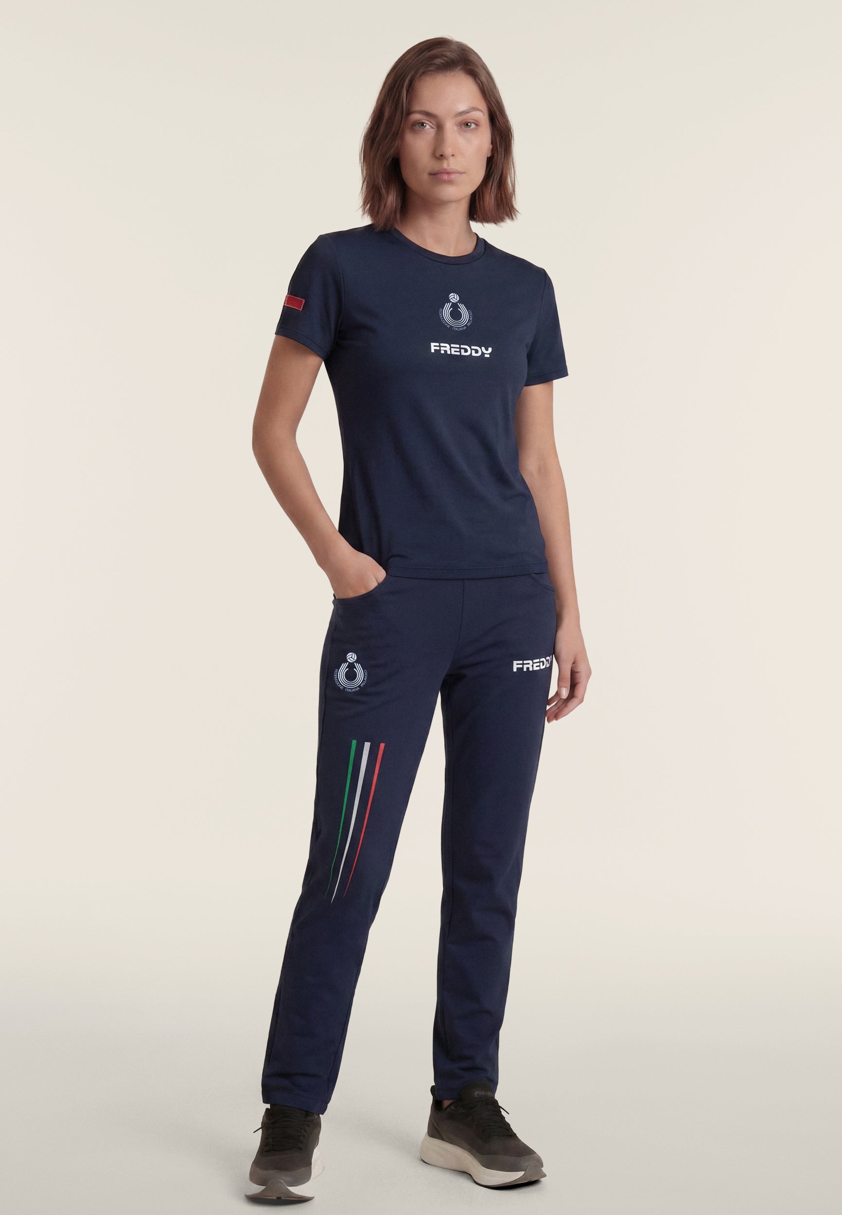 freddy-t-shirt-femme-fipav-regular-fit-technique-uv-50 image 2