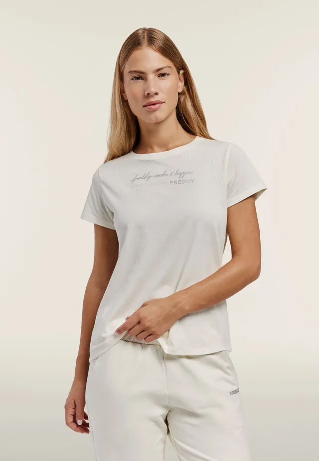 freddy-t-shirt-femme-manches-courtes-make-it-happen image 1