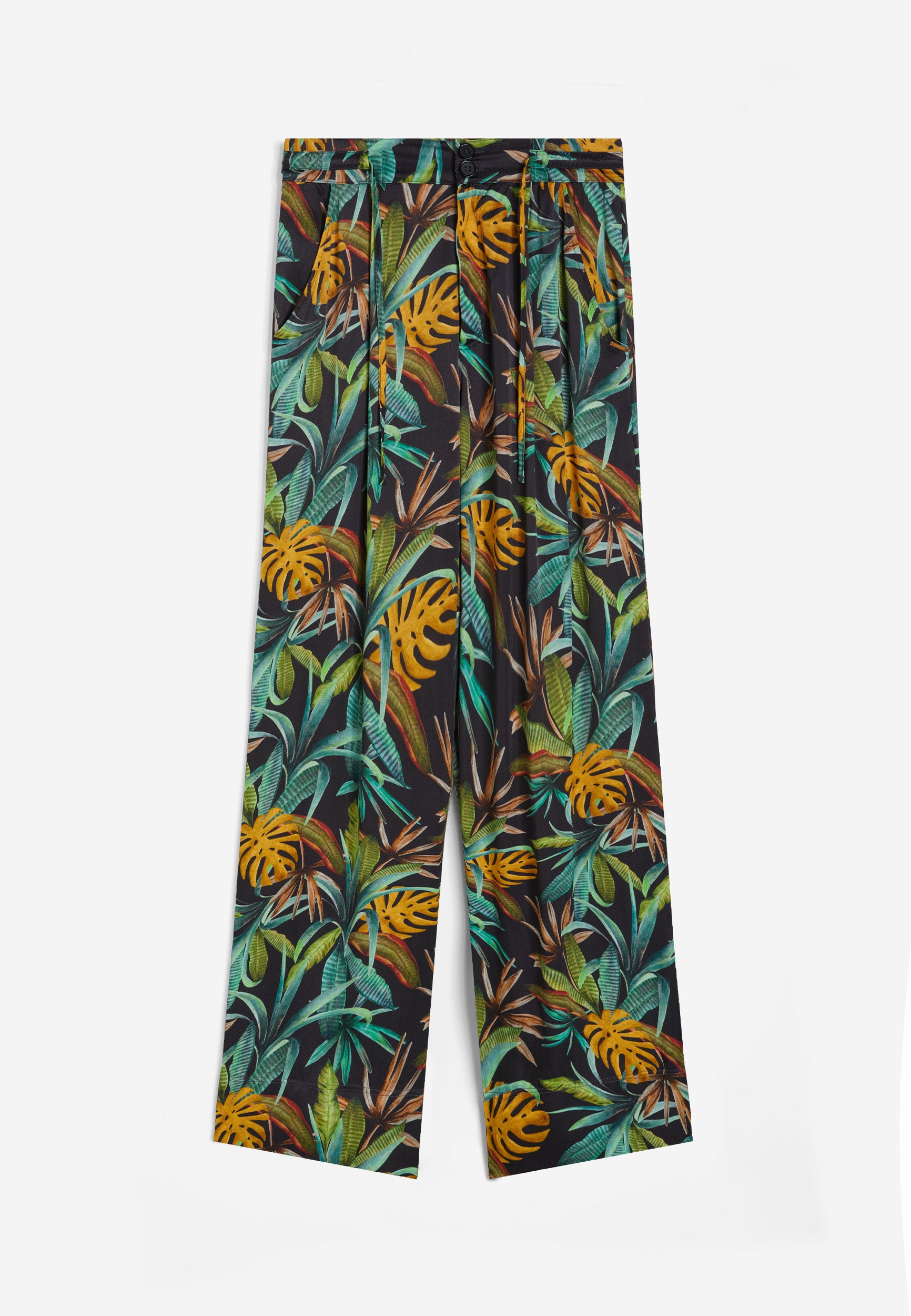 freddy-pantalon-culotte-large-en-viscose-imprim-tropical image 5