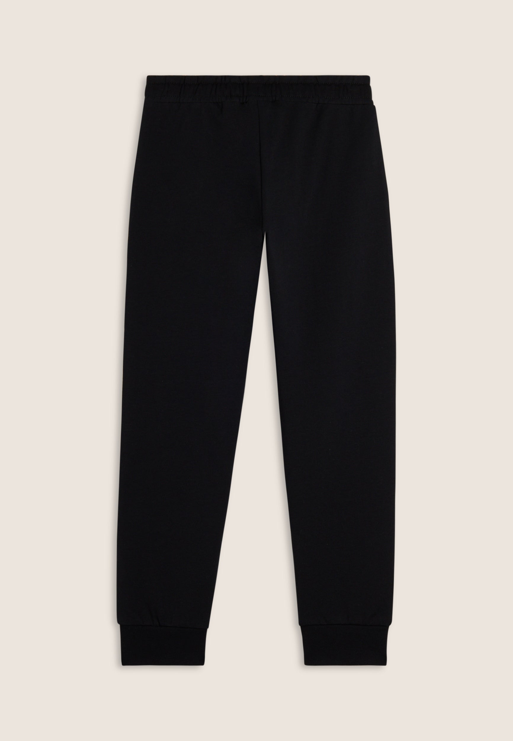freddy-pantalon-sport-fille-coton-stretch-poignets-coulisse image 2