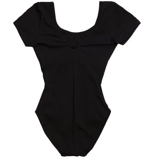 freddy-body-manches-courtes-coton-stretch-danse image 1