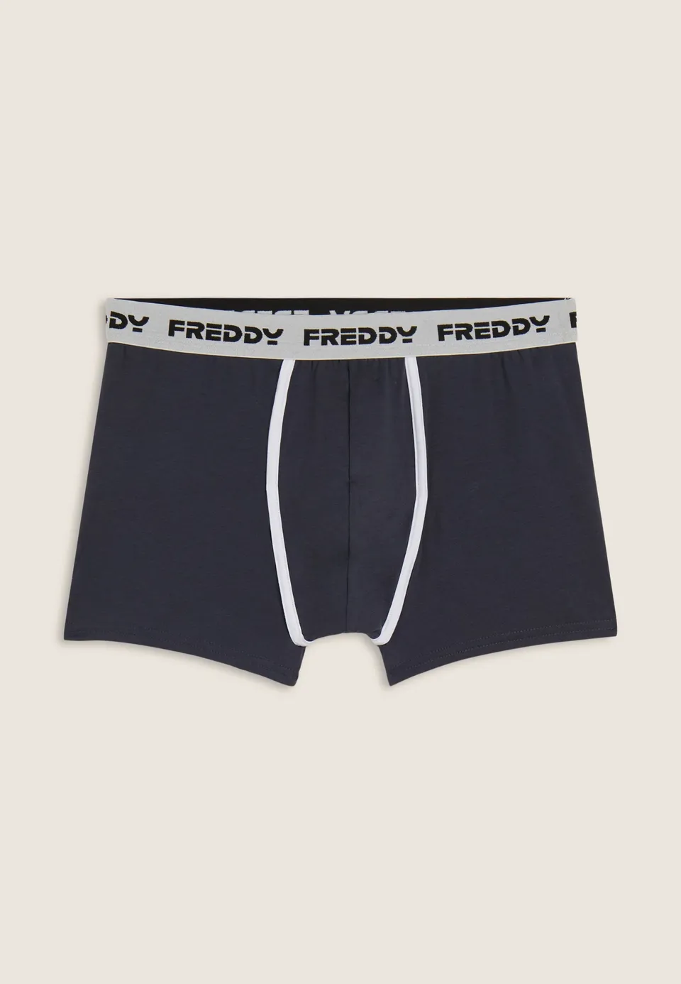 freddy-boxer-homme-ajust-jambe-courte-lastique-jacquard-logo image 1