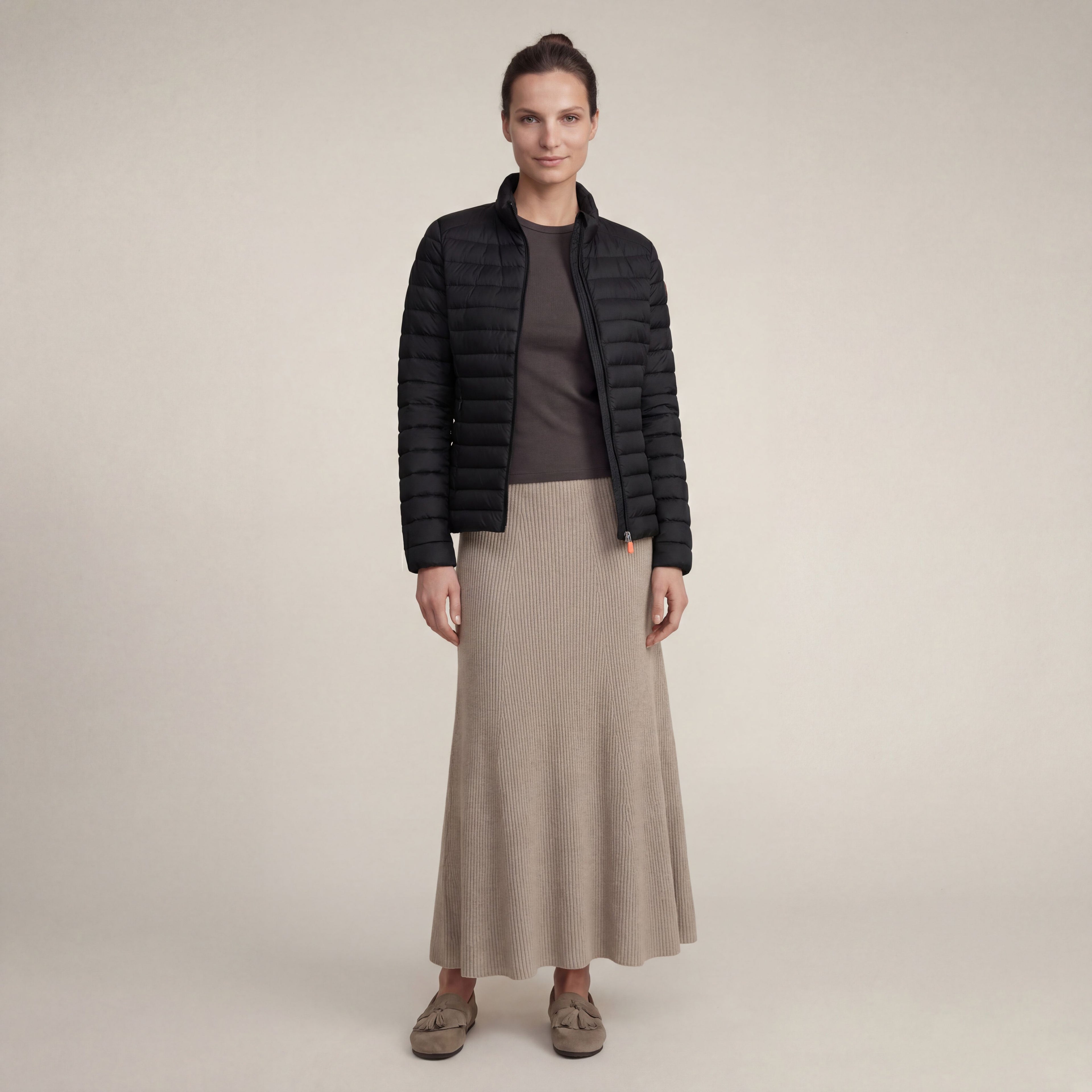 save-the-duck-carly-doudoune-femme-noire image 1