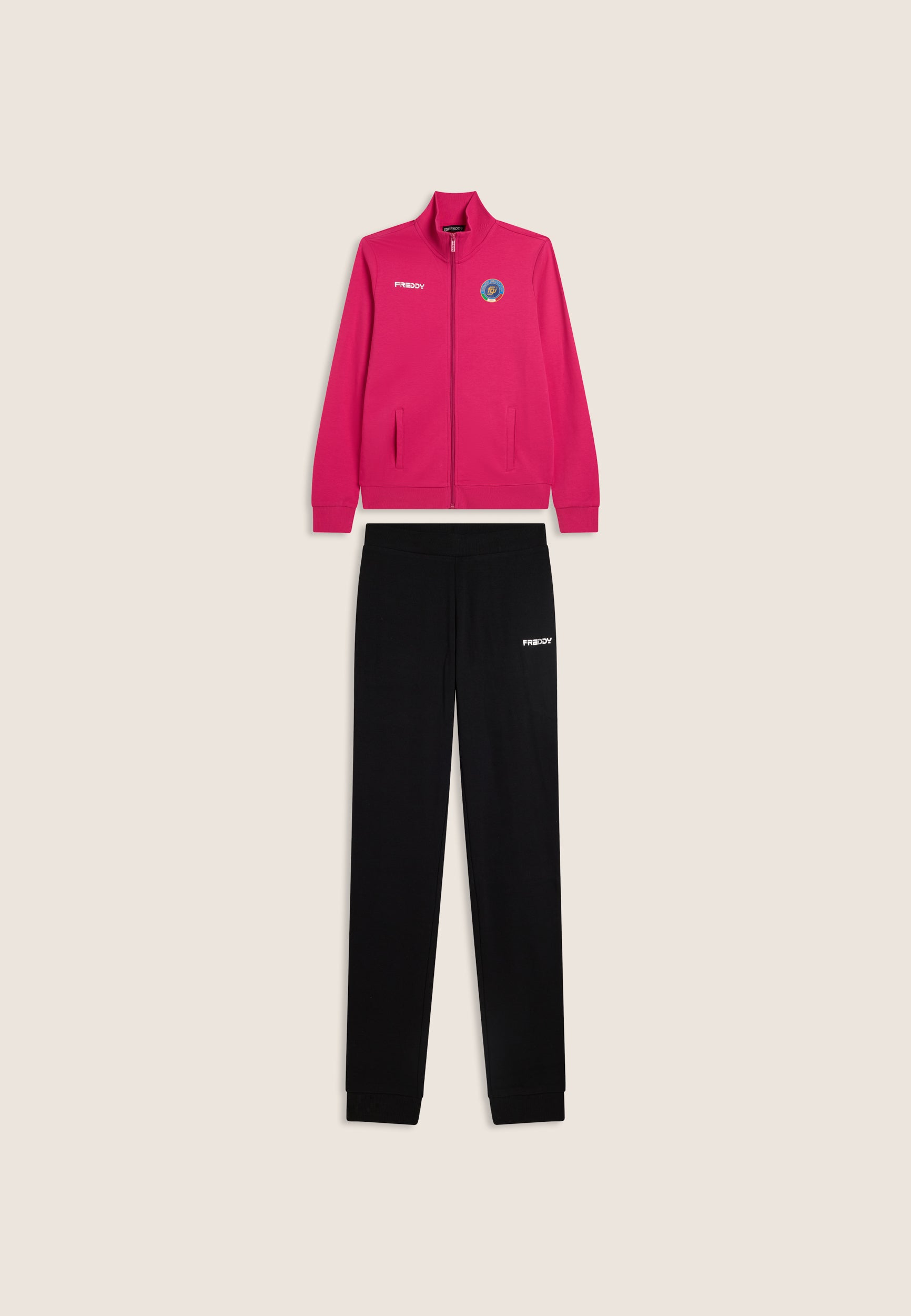 freddy-fgi-surv-tement-fille-zip-col-haut-merchandise-officiel image 3