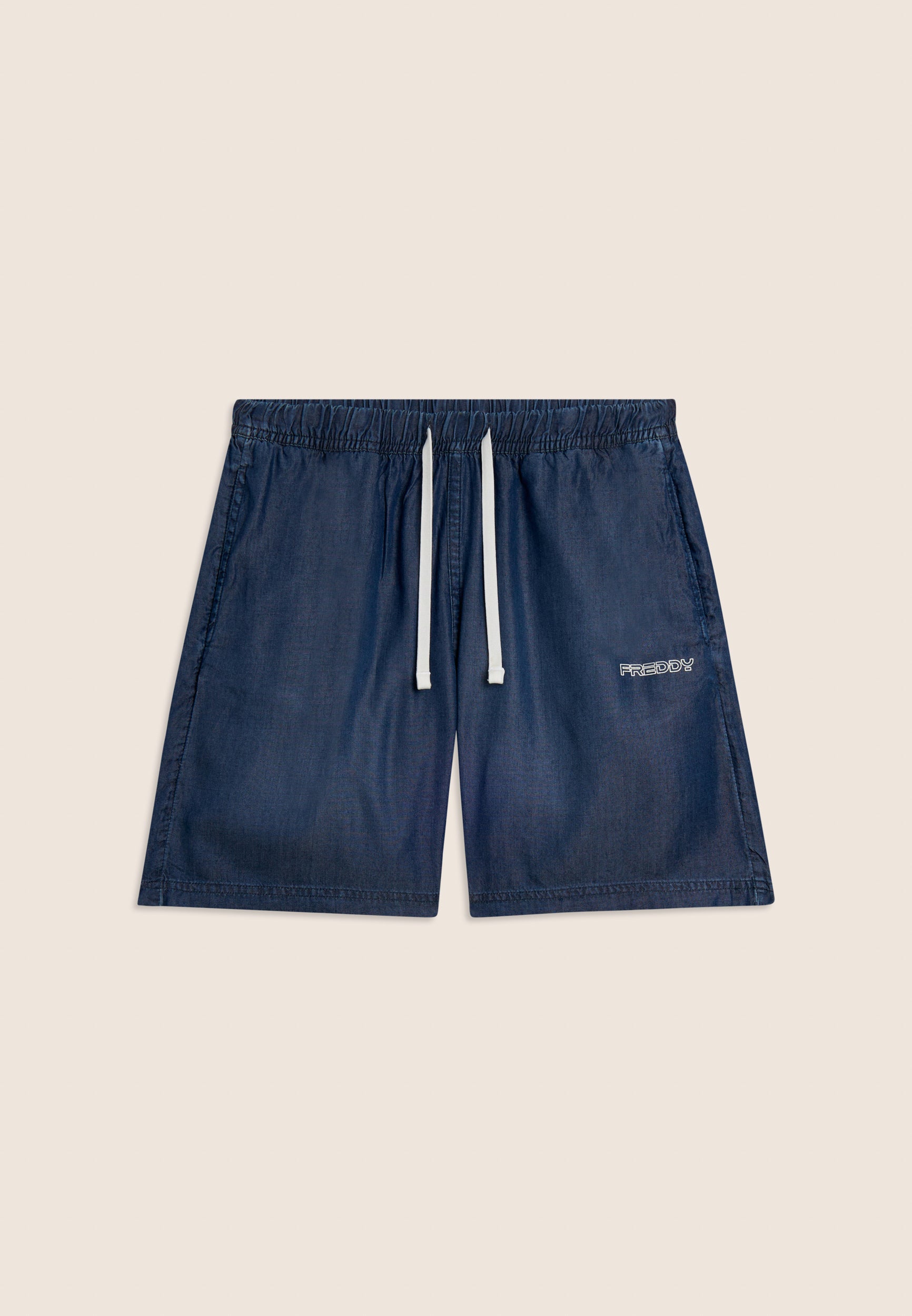 freddy-short-chambray-regular-mi-cuisse-cordon-contrast image 5