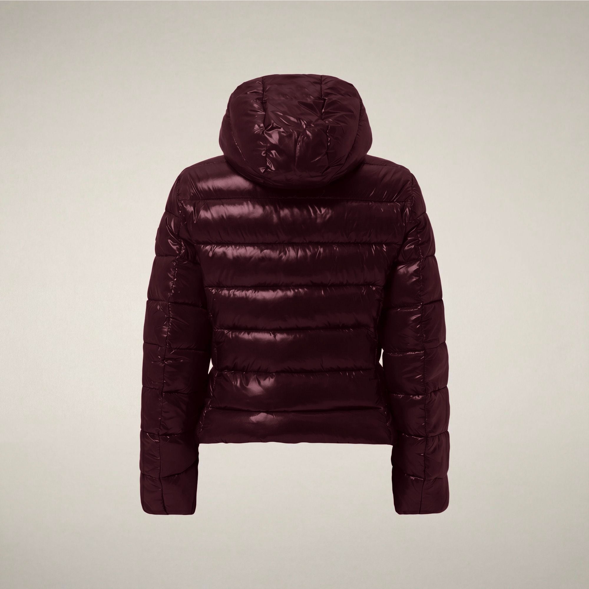 save-the-duck-cosmary-doudoune-femme-slim-bordeaux image 4