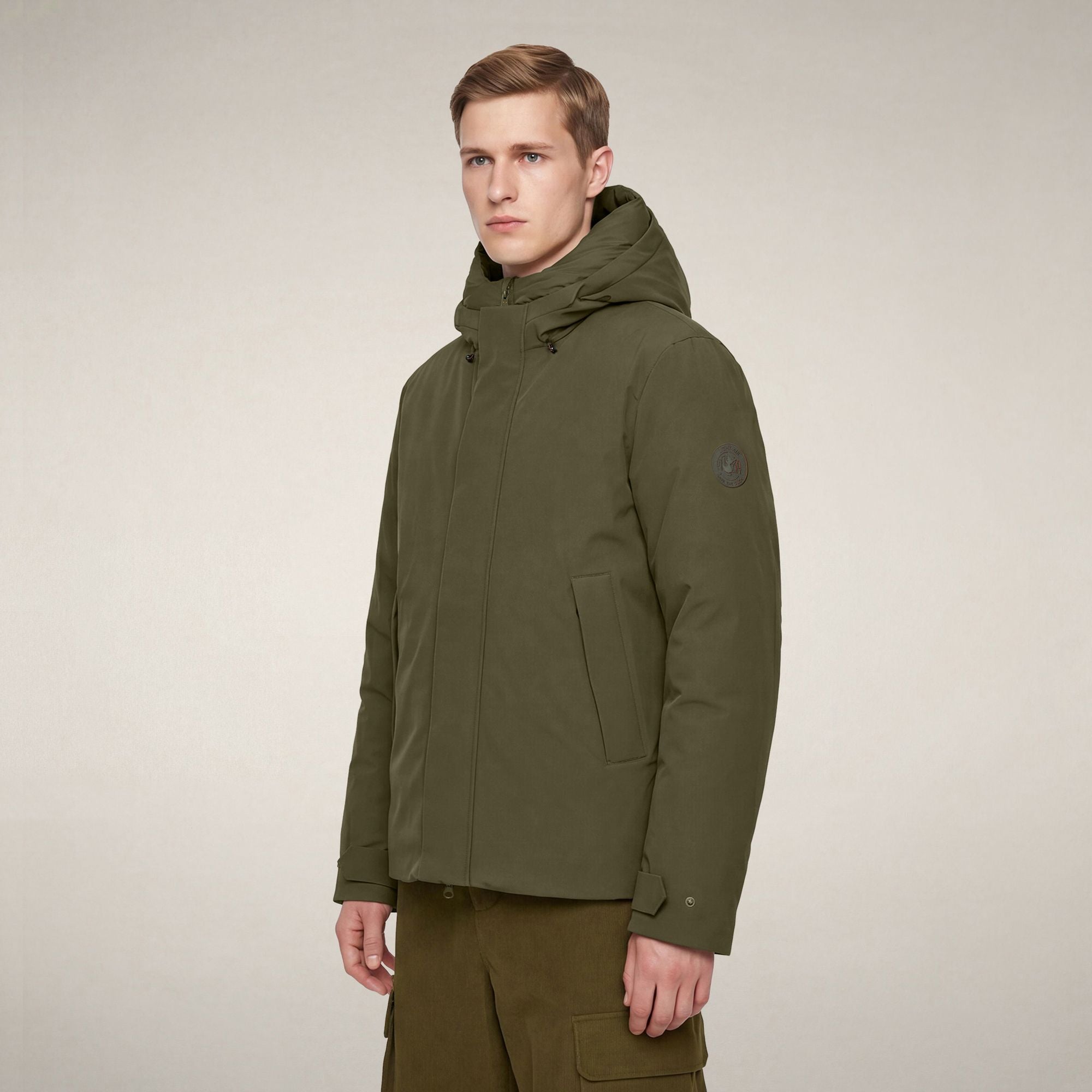 save-the-duck-stewart-veste-homme-vert-serpent image 5
