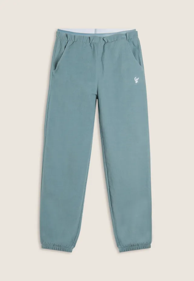 freddy-pantalon-fille-velours-c-tel-taille-lastique-jacquard image 1