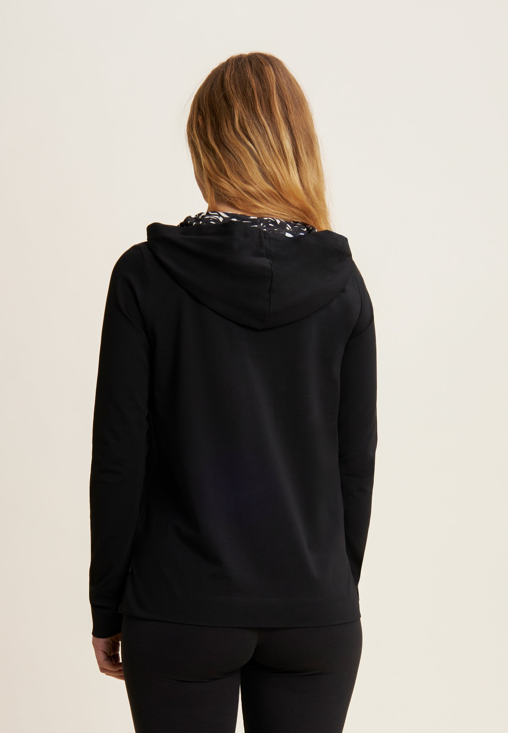 freddy-sweat-femme-capuche-zip-animalier image 3