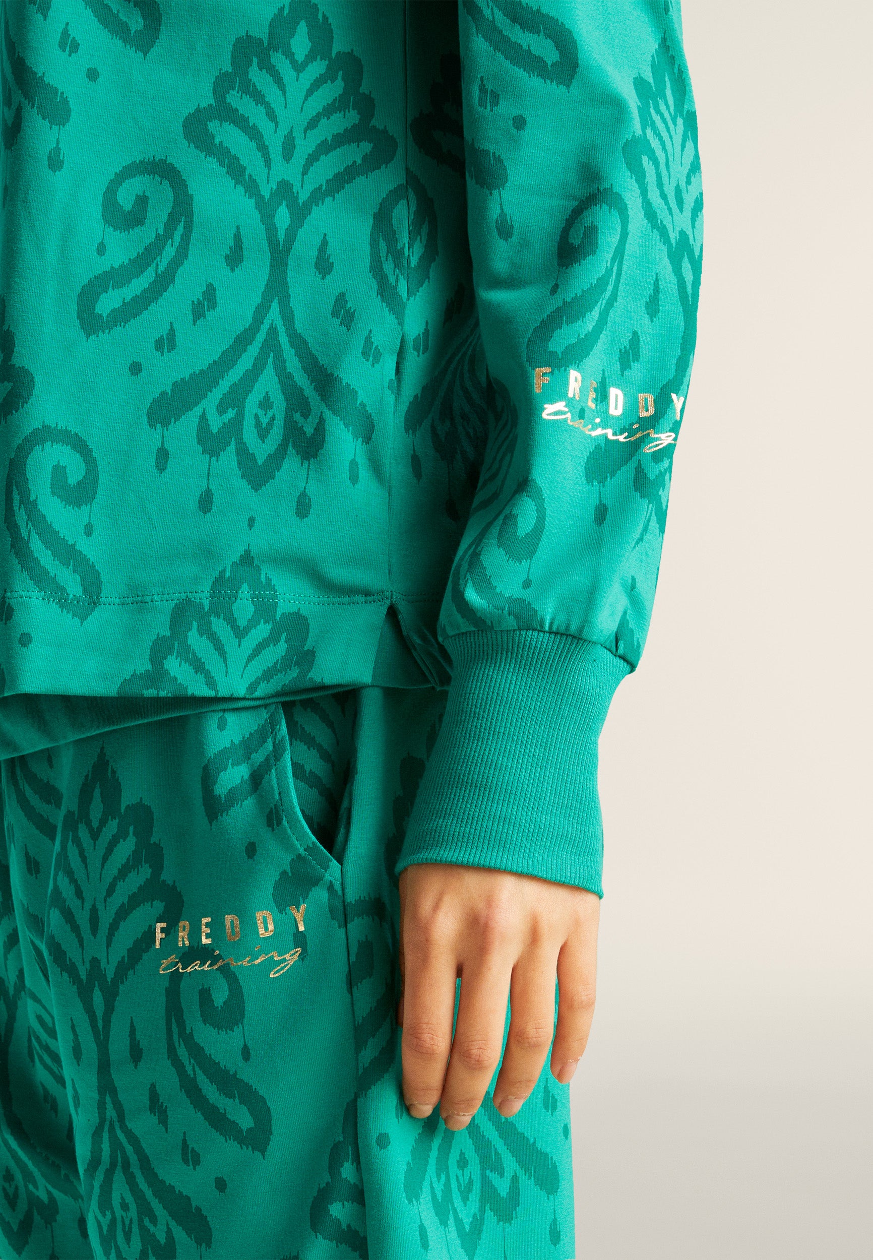 freddy-wr-up-sweat-col-rond-jersey-motif-floral image 6