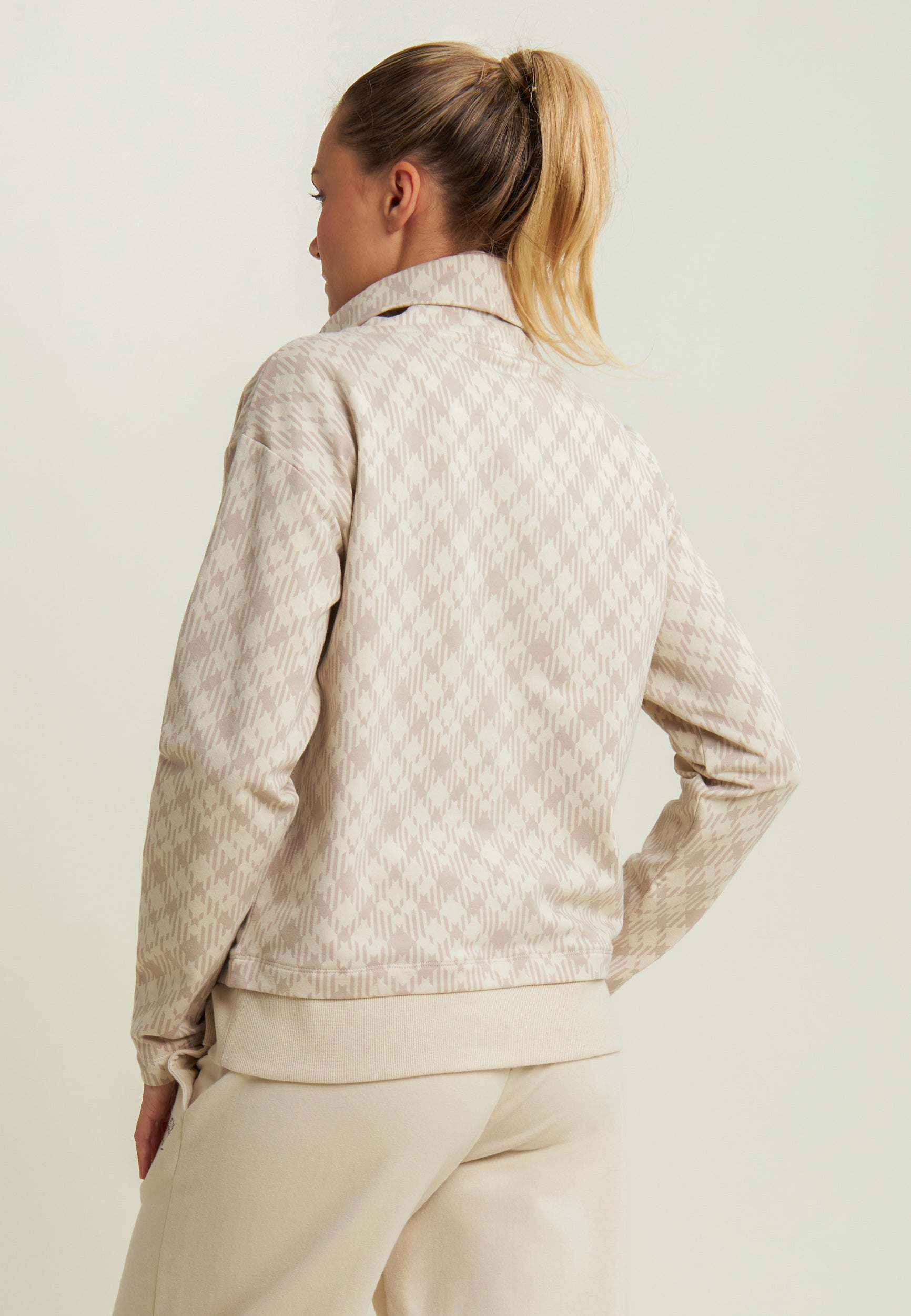 freddy-felpa-comfort-fit-imprim-all-over-col-haut-sans-poches image 3