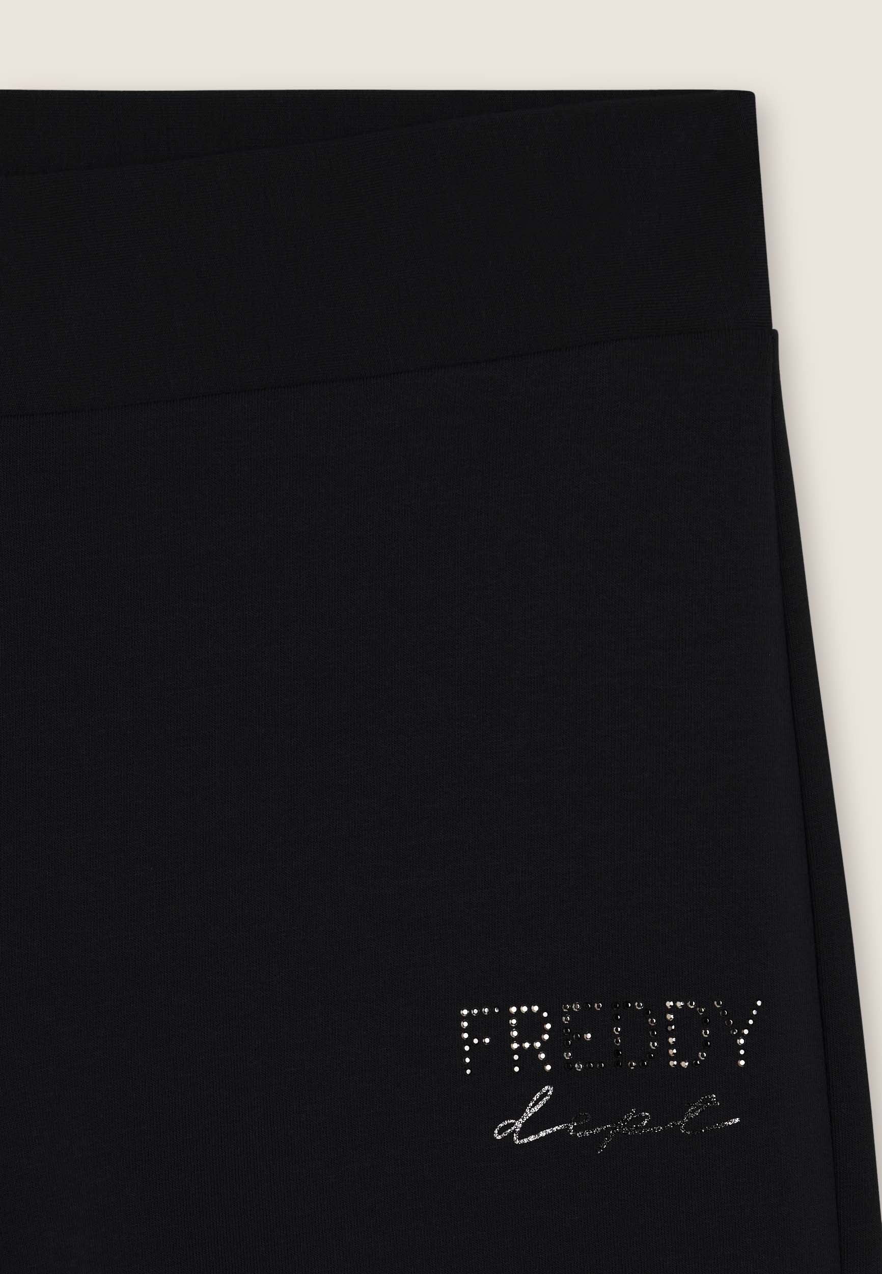 freddy-pantalon-femme-flare-felpa-logo-clous image 6