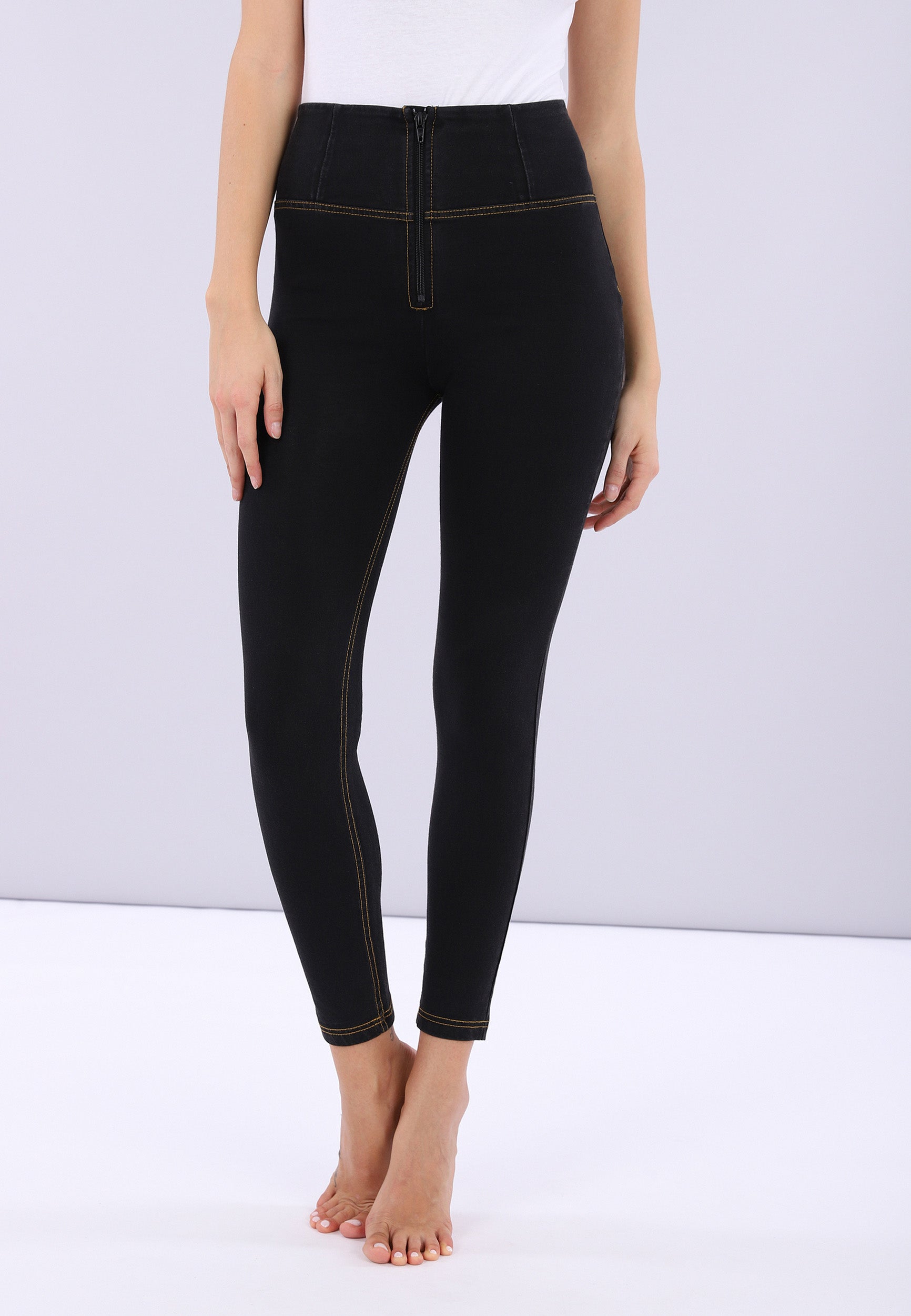 freddy-wr-up-7-8-superskinny-taille-haute-effet-denim-push-up image 1