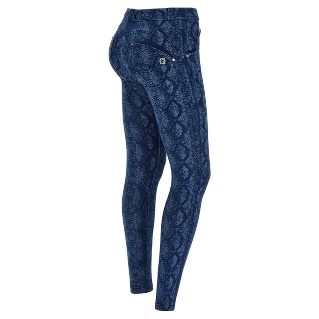 freddy-jean-wr-up-superskinny-denim-imprim-python image 1