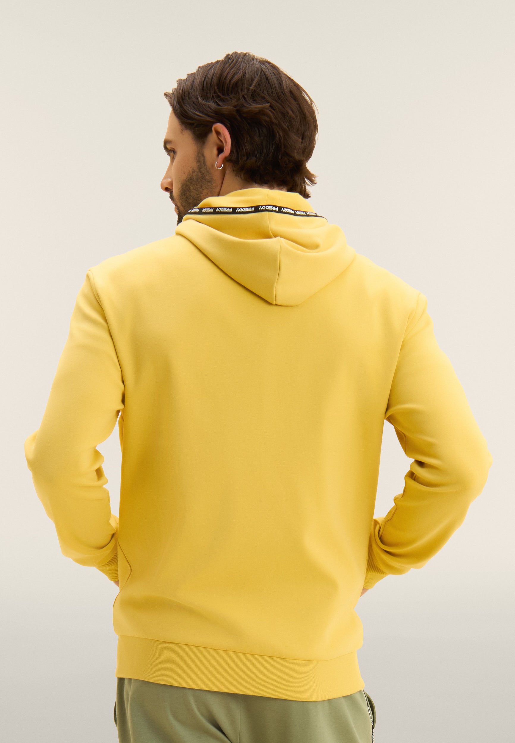 freddy-felpa-femme-capuche-zip-coton-interlock image 3