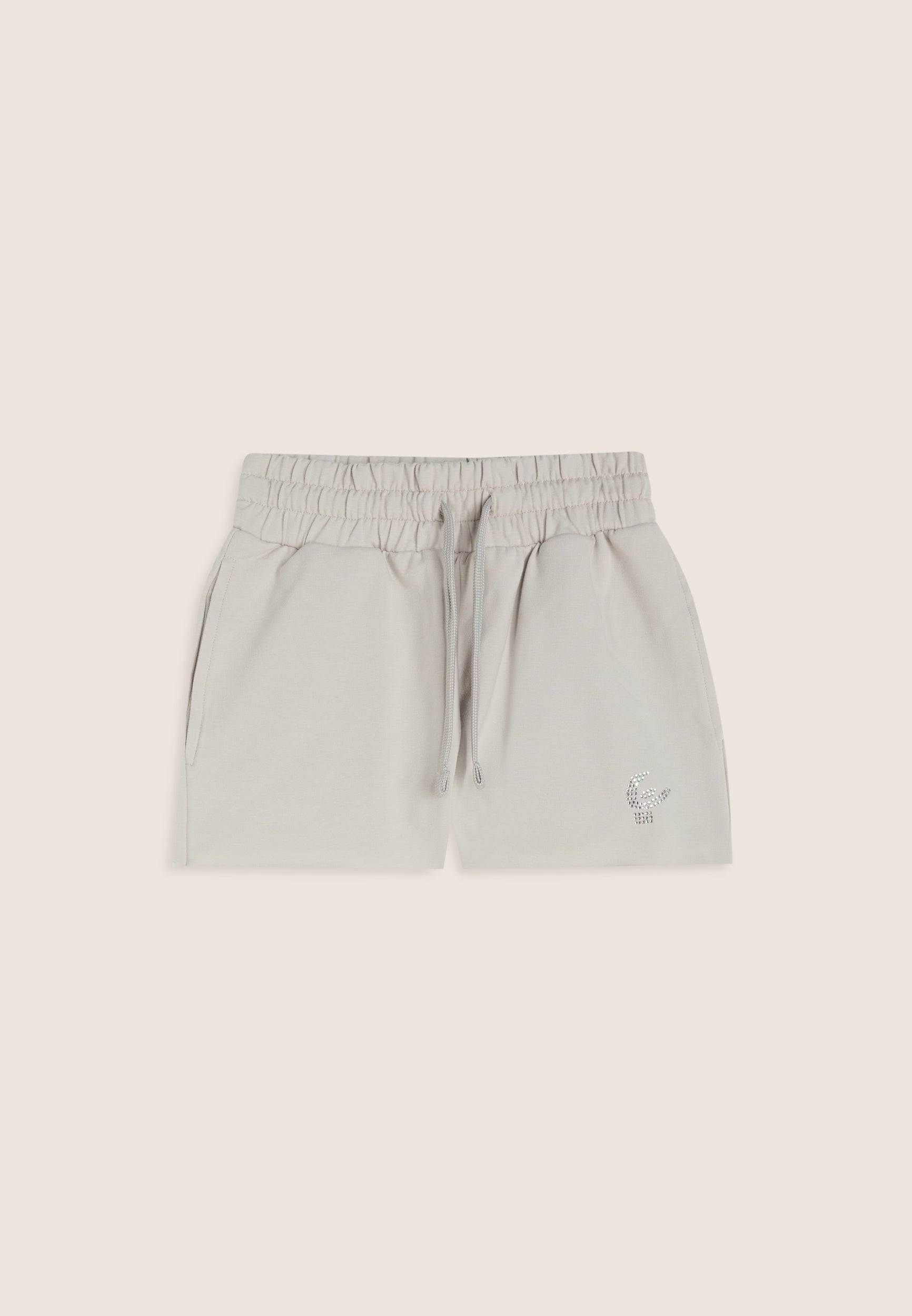 freddy-short-fille-coton-stretch-logo-strass image 1