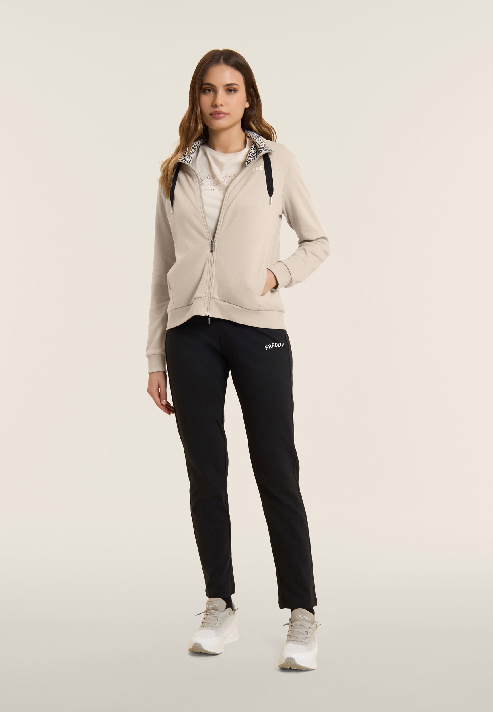 freddy-tuta-zip-collo-alto-animalier-surv-tement-coton image 1