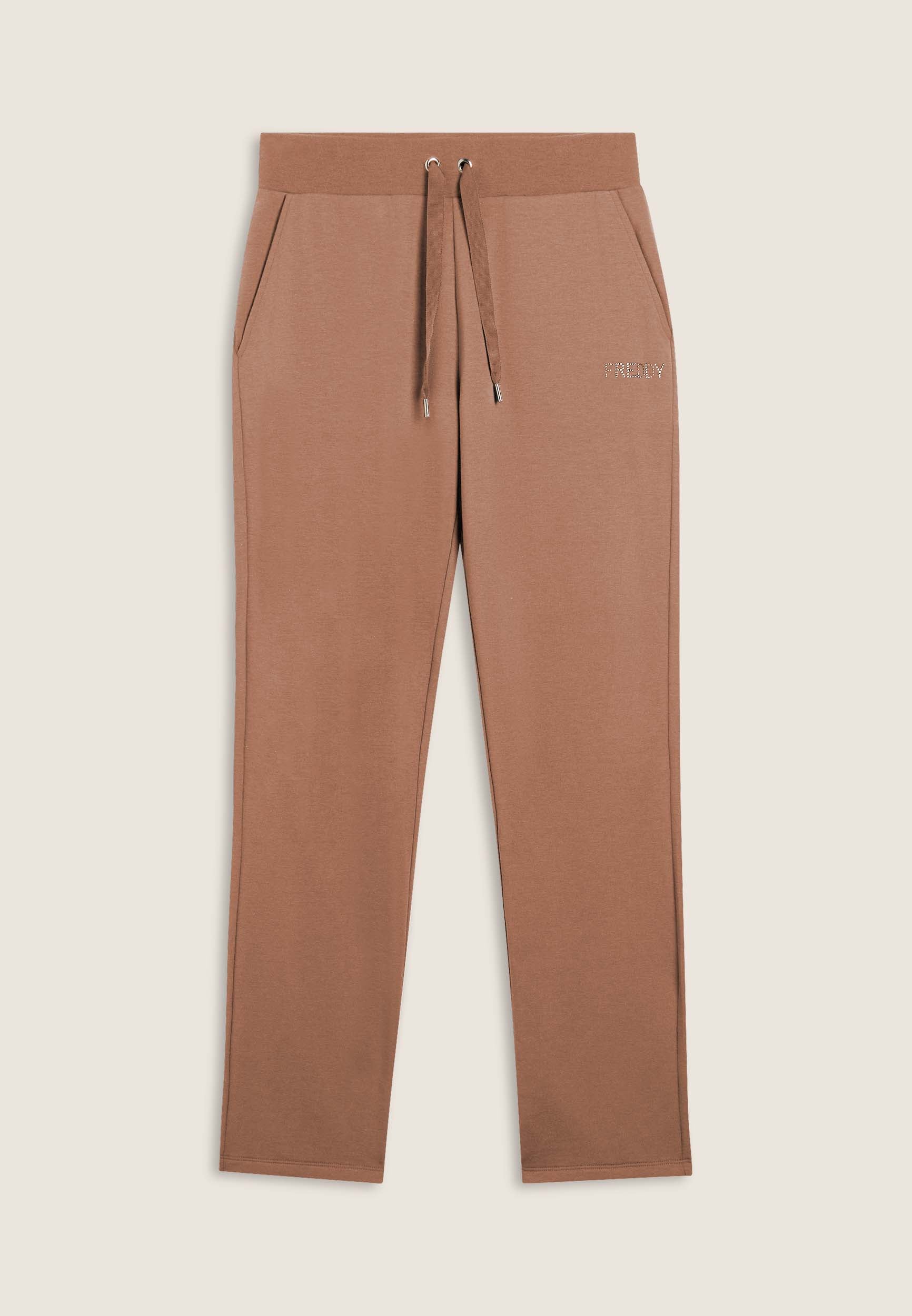 freddy-pantalon-jogging-femme-droit-logo-strass image 8