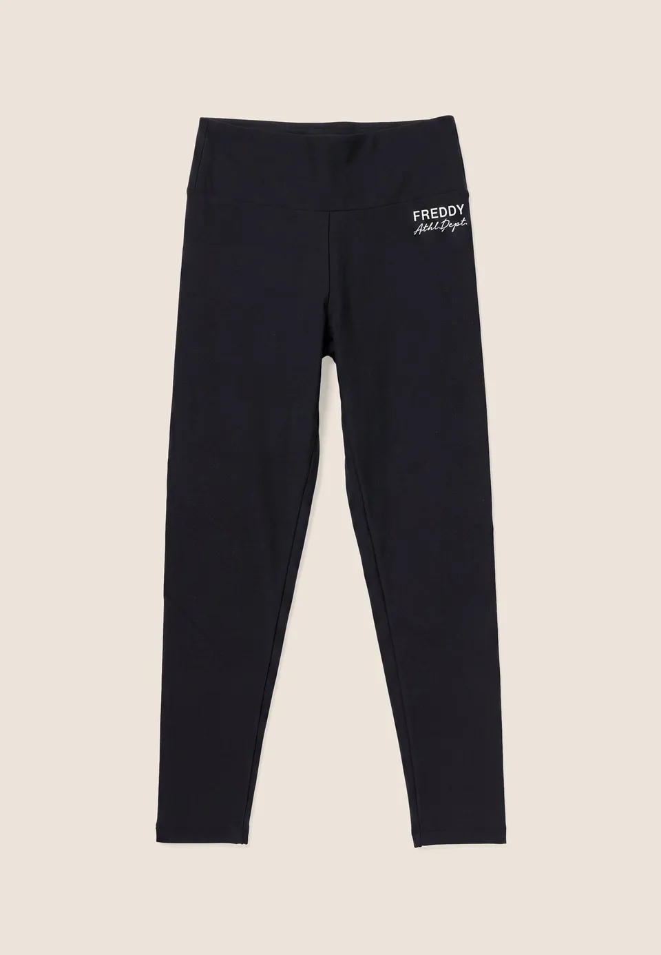freddy-leggings-femme-taille-haute-7-8-logo-argent image 1