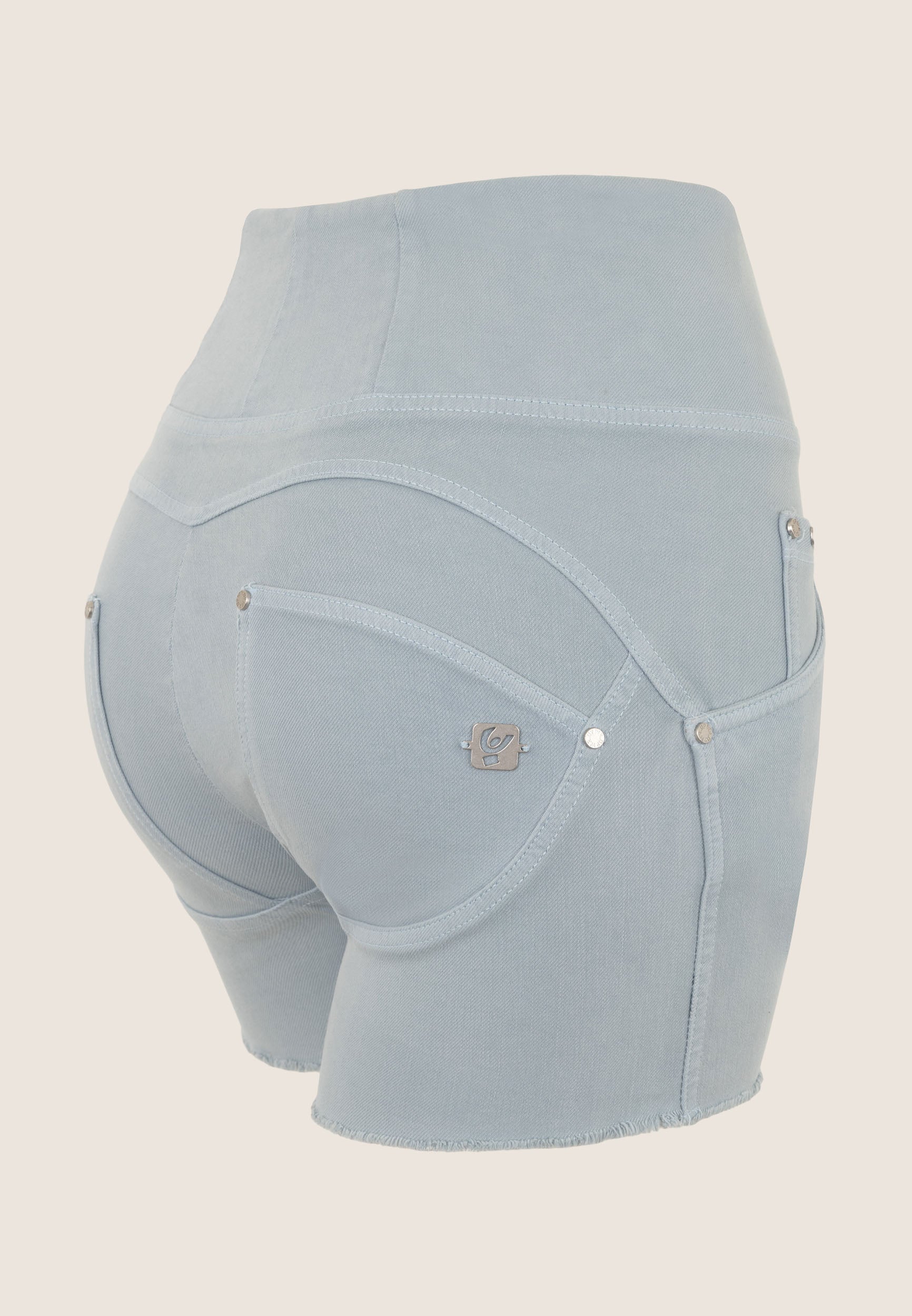 freddy-wr-up-shorts-femme-denim-cologique-taille-super-haute-zip image 3