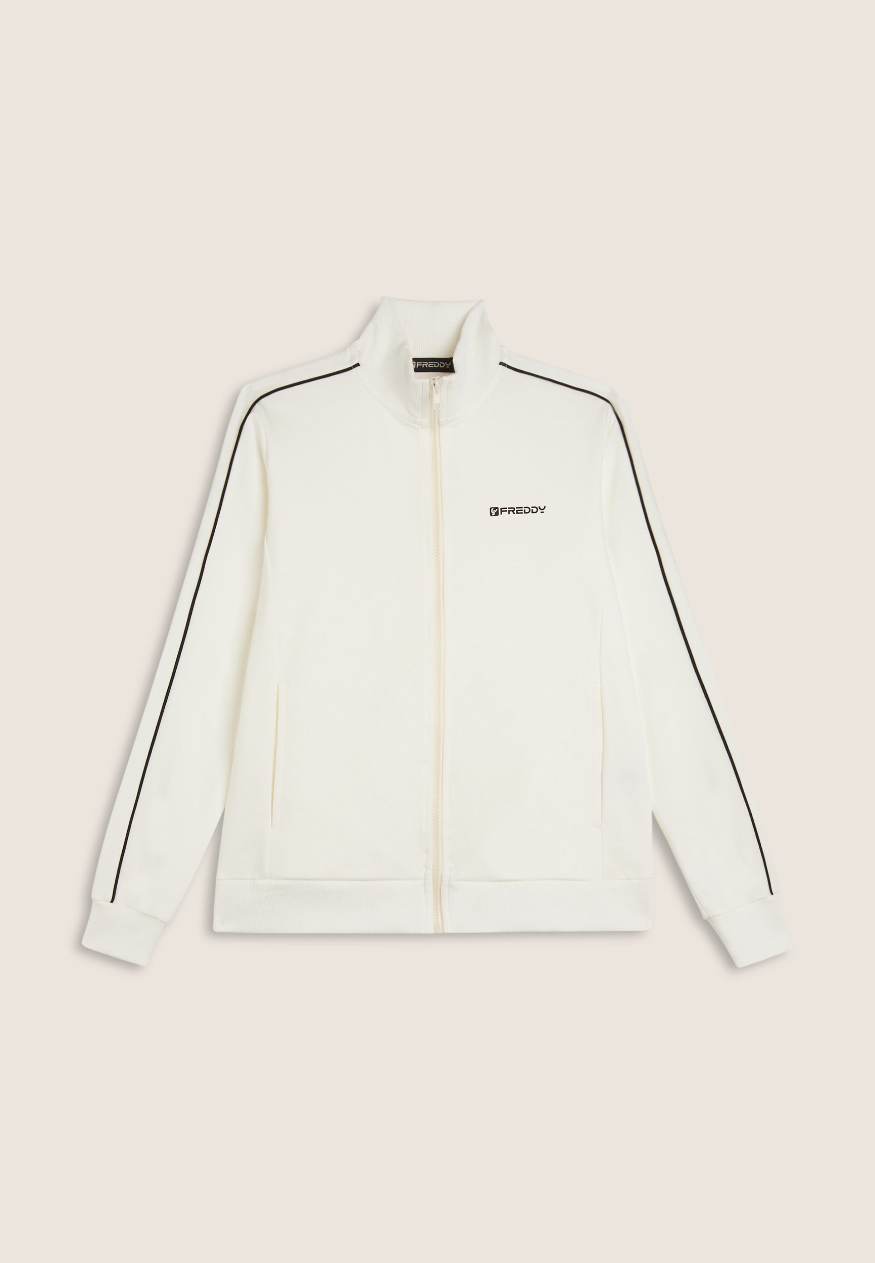 freddy-sweat-regular-fit-col-haut-zipp-bordures-contraste image 5