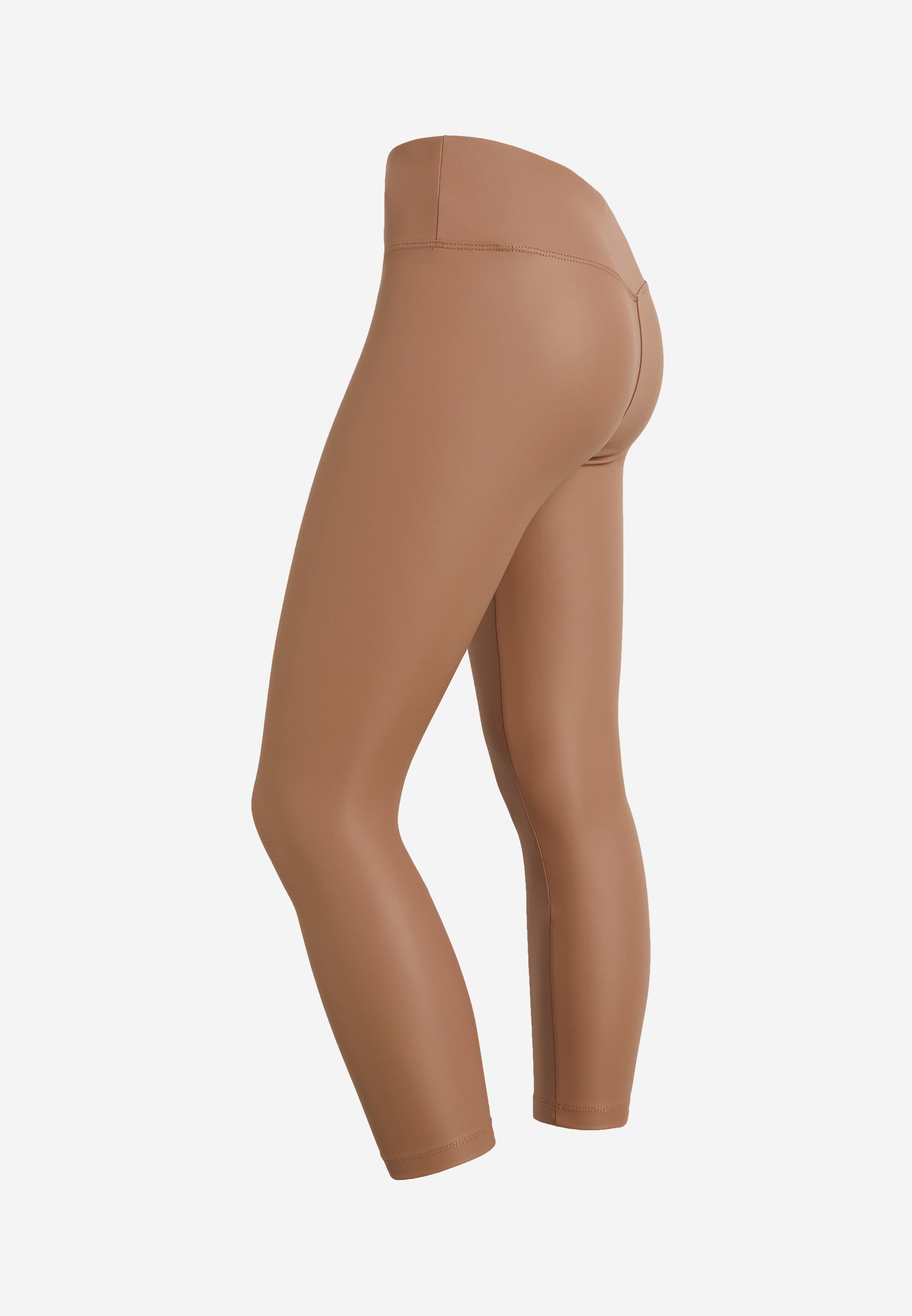 freddy-legging-7-8-taille-haute-coated-effet-cuir-femme image 5