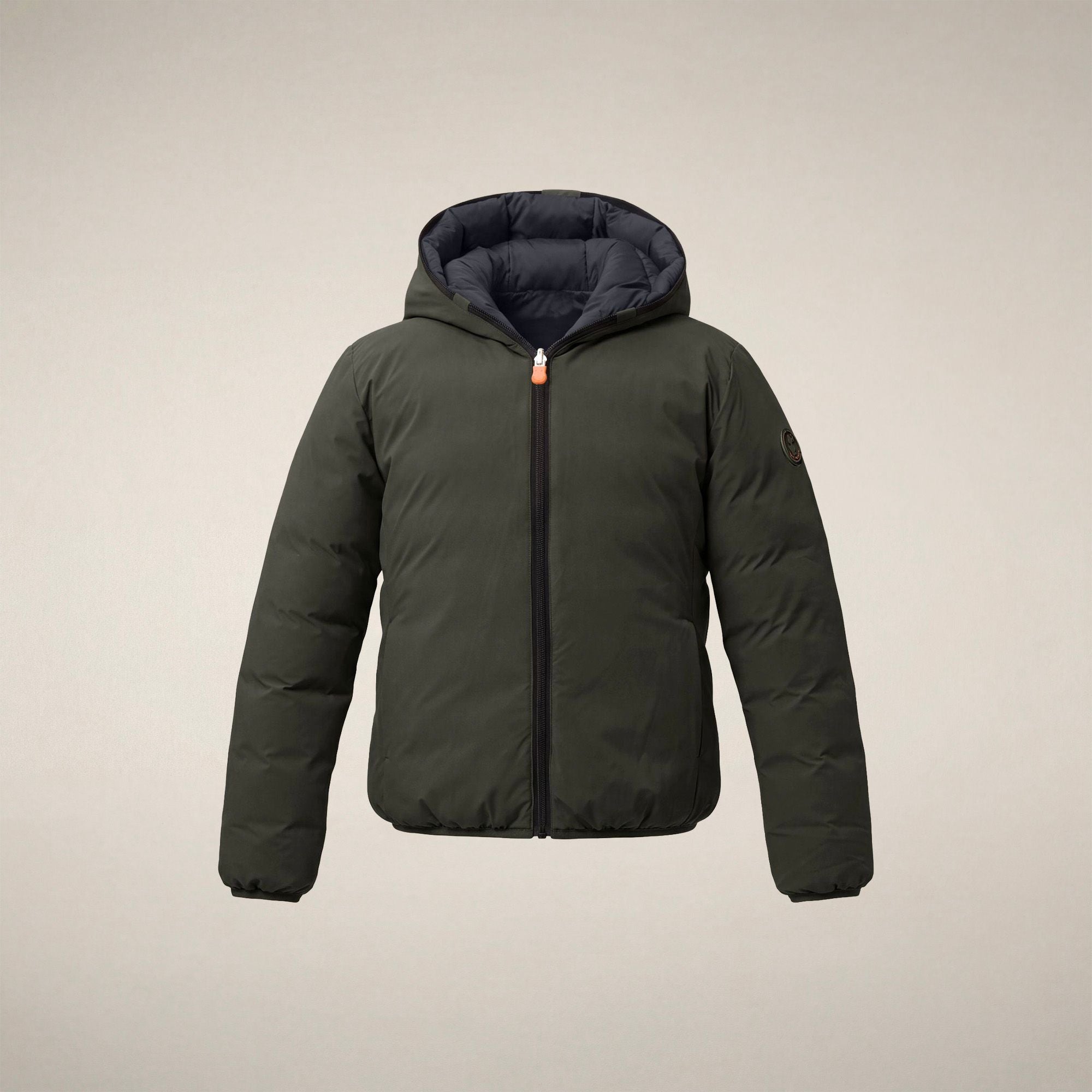 save-the-duck-oliver-veste-r-versible-enfant-vert-fonc image 1