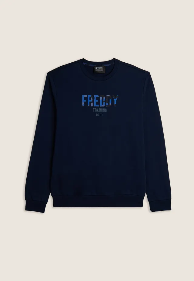 freddy-felpa-sweat-col-rond-freddy-training-100-coton image 1
