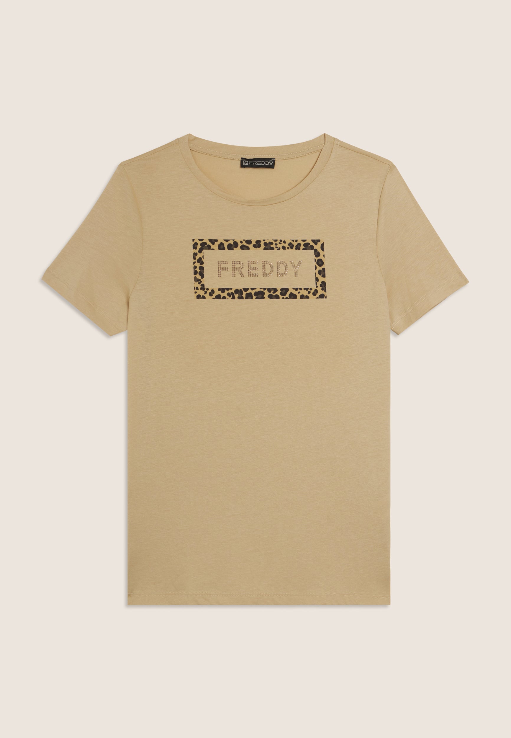 freddy-t-shirt-manches-courtes-animalier-logo-clous image 5