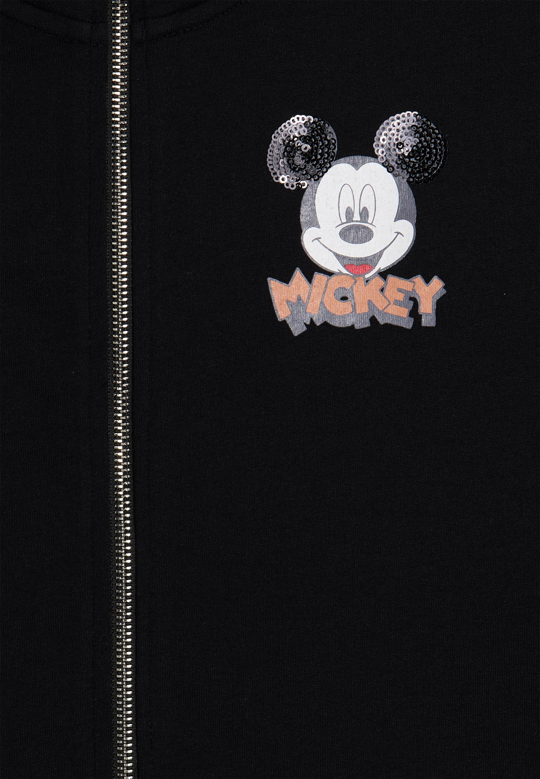freddy-wr-up-felpa-noire-col-haut-zip-mickey-mouse image 3