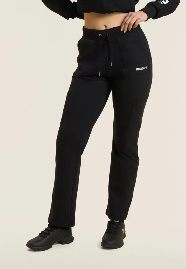 freddy-pantalon-regular-heavy-jersey-coton-poches-plaqu-es-jambe-droite image 1