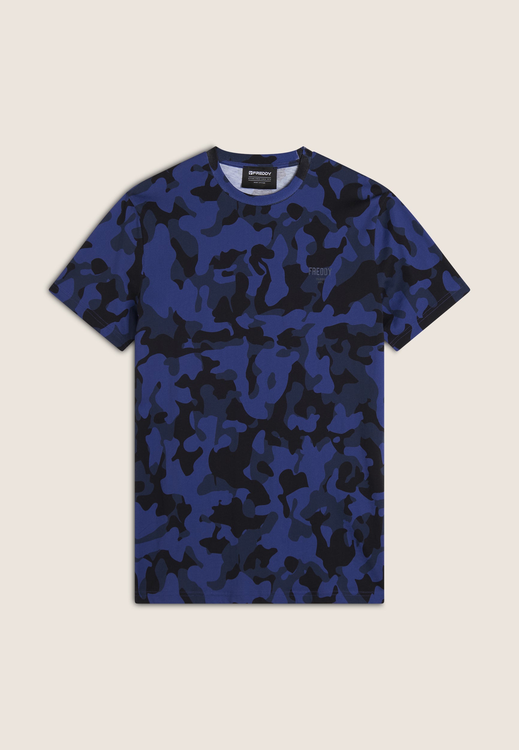 freddy-t-shirt-camouflage-all-over-coton-regular-fit image 5