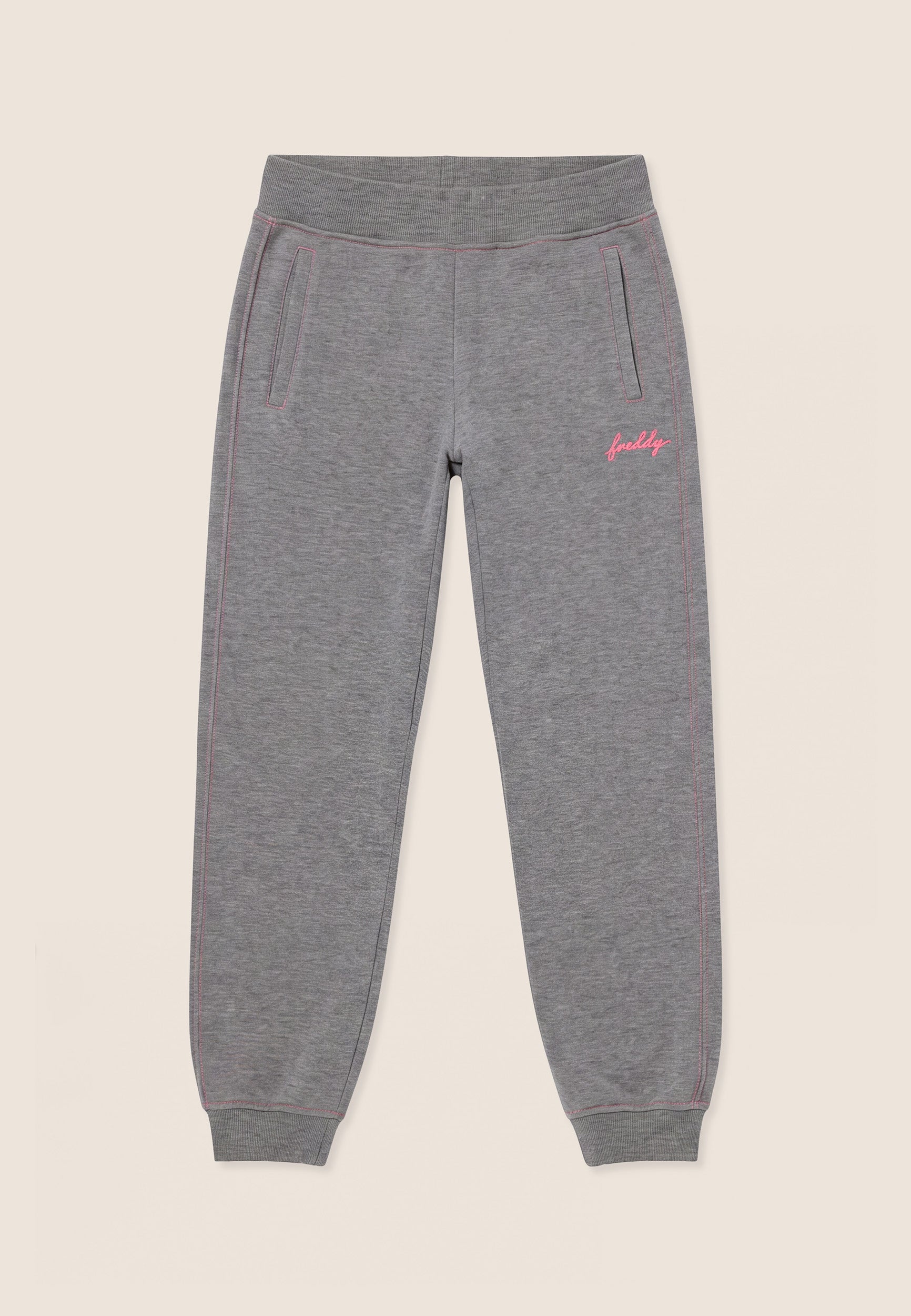 freddy-pantalon-femme-regular-molleton-m-lang-poignet-logo image 1