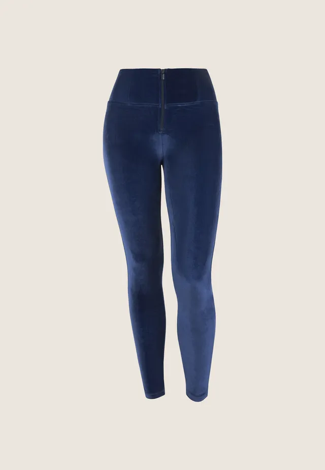 pantalon-freddy-wr-up-superskinny-taille-haute-effet-velours image 1